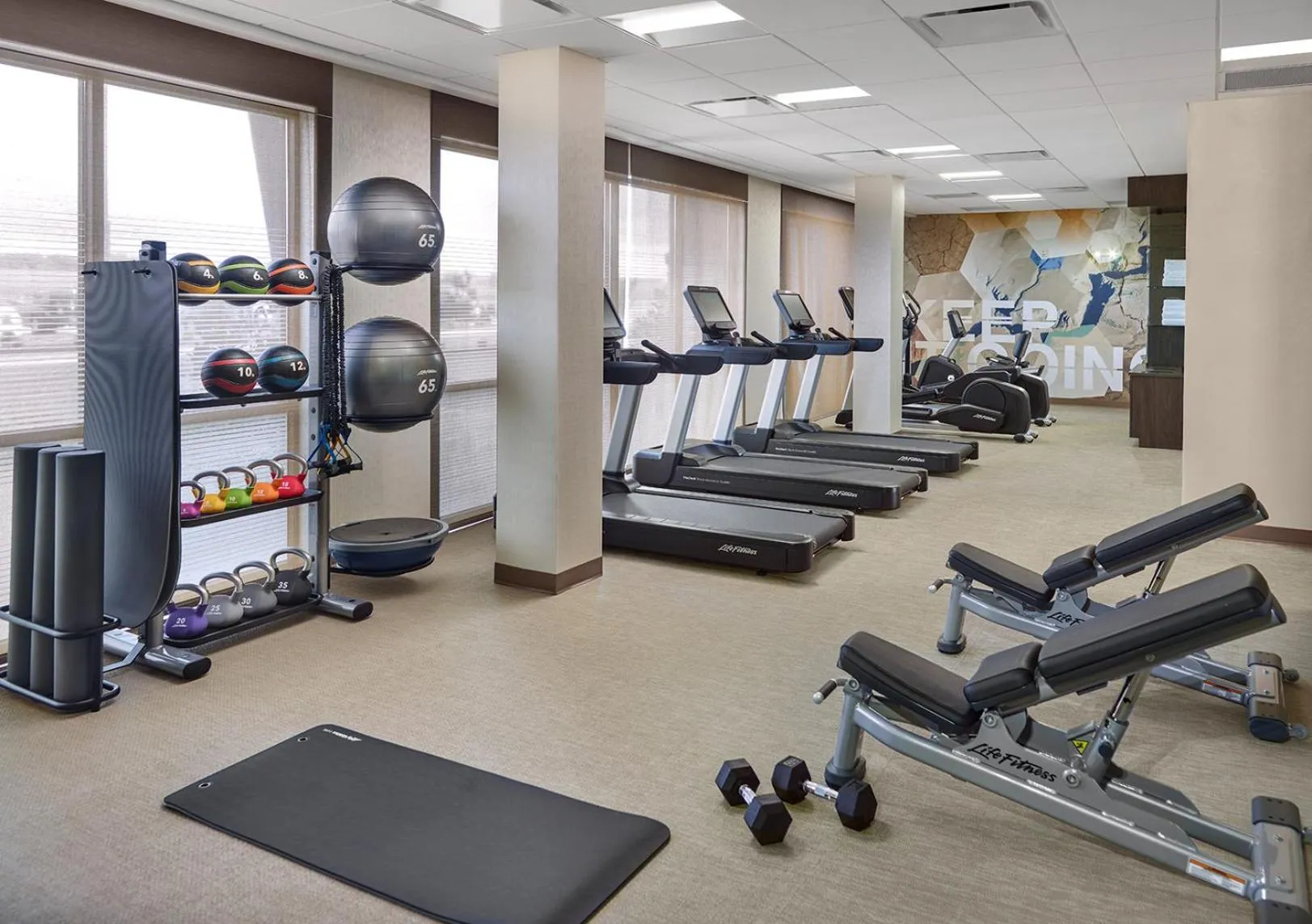 Fitness centre/facilities in SpringHill Suites by Marriott Franklin Mint