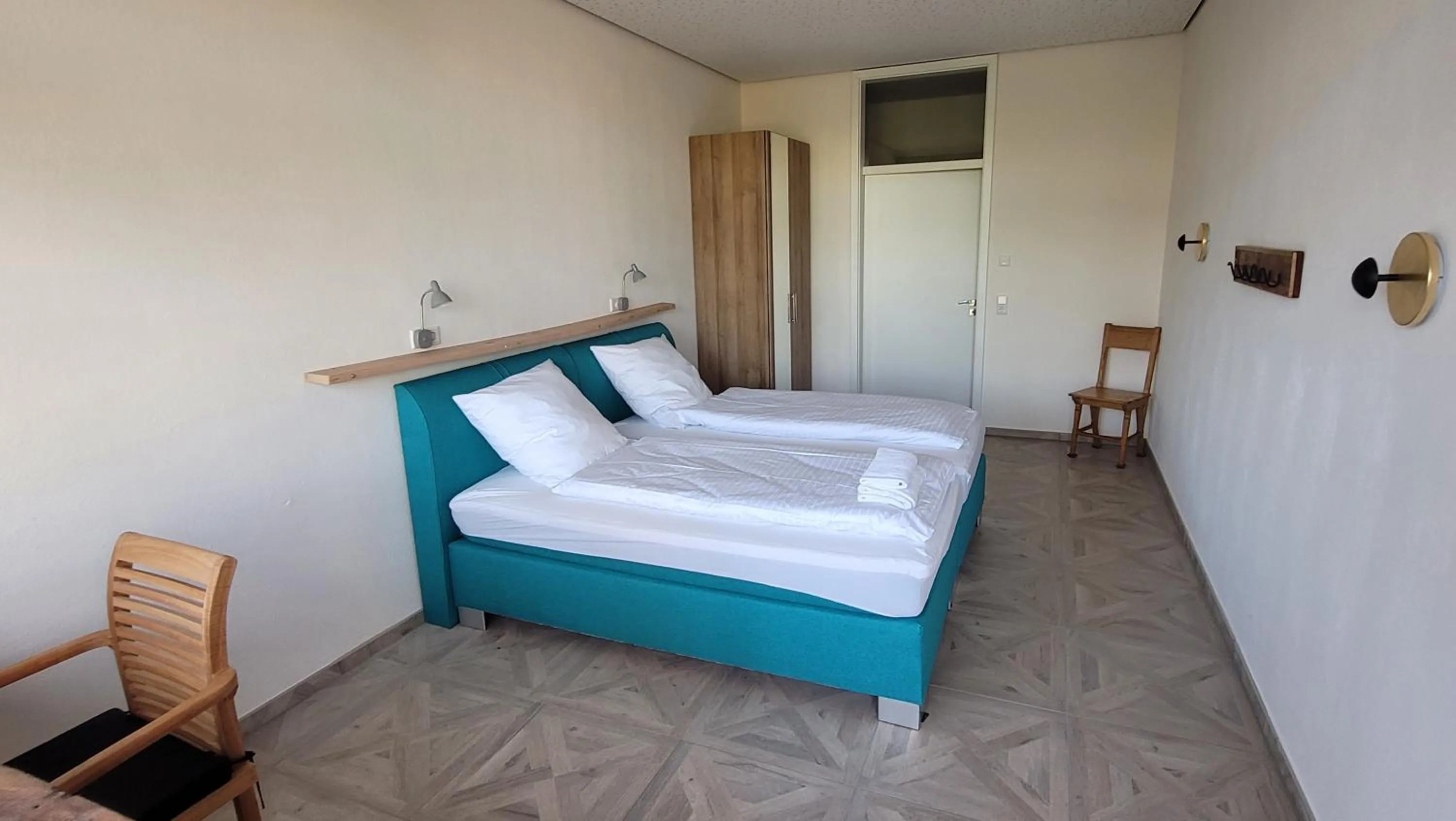 Bed in Hotel Lethehof