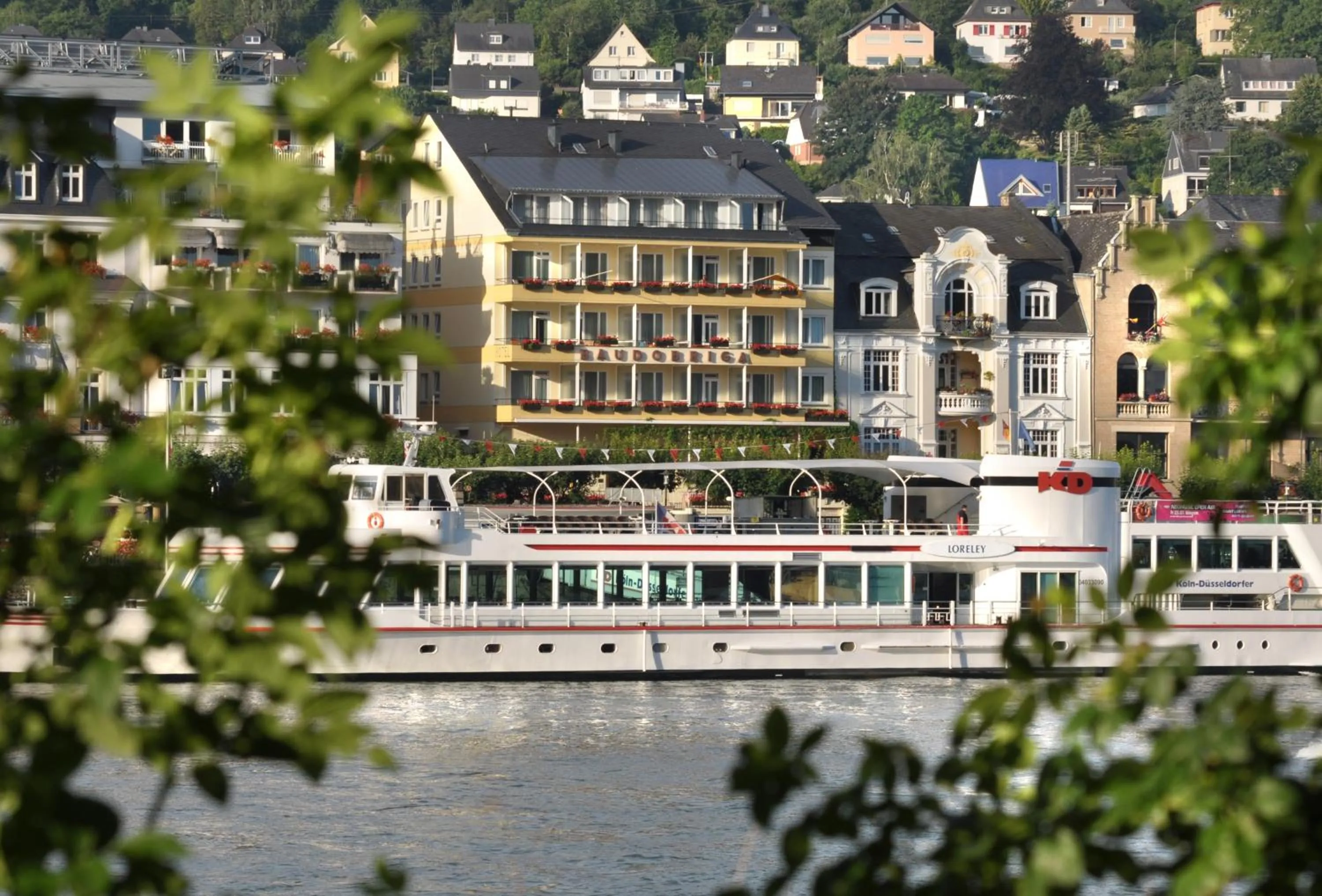 Property building in Baudobriga Rheinhotel