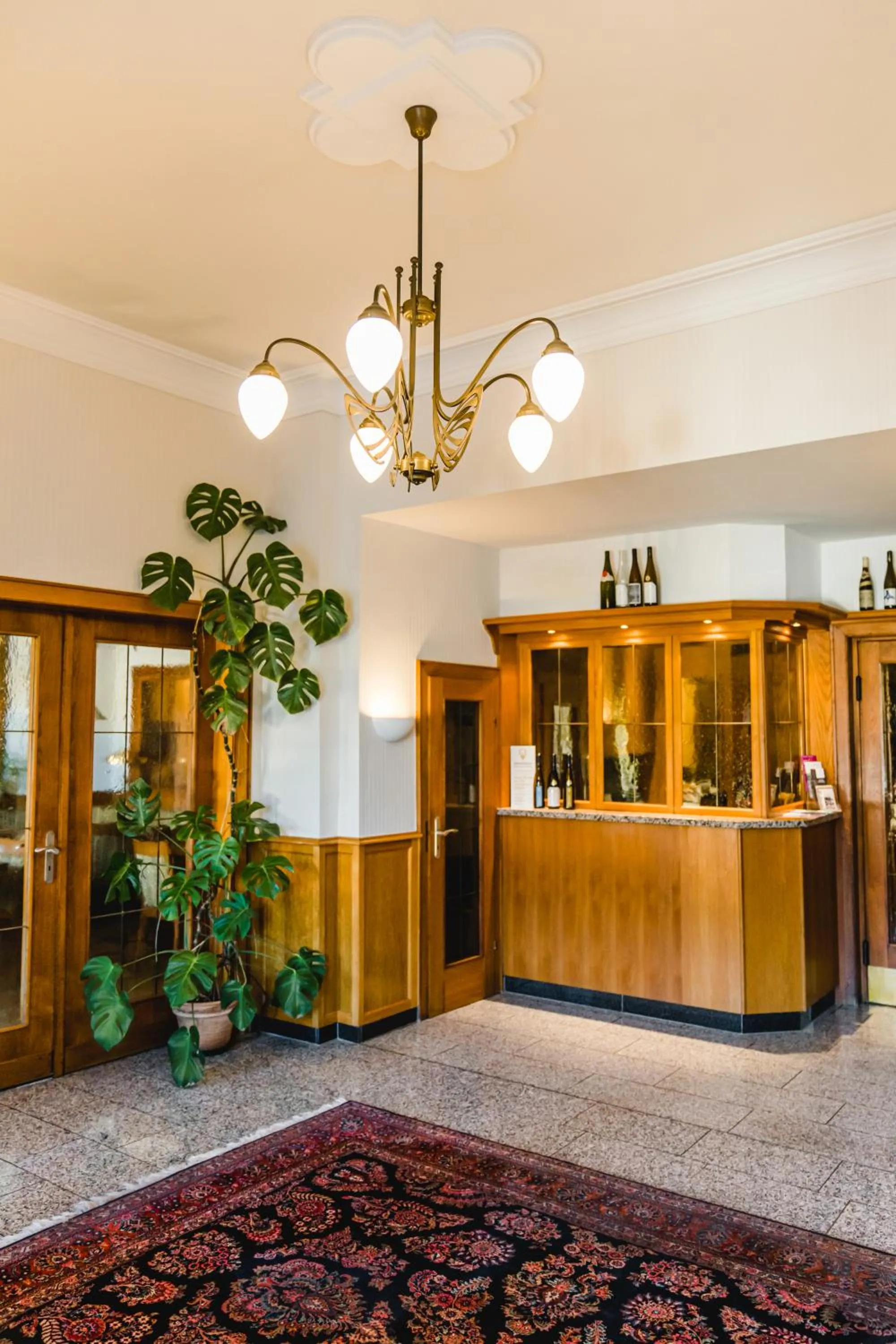 Lobby or reception in Baudobriga Rheinhotel