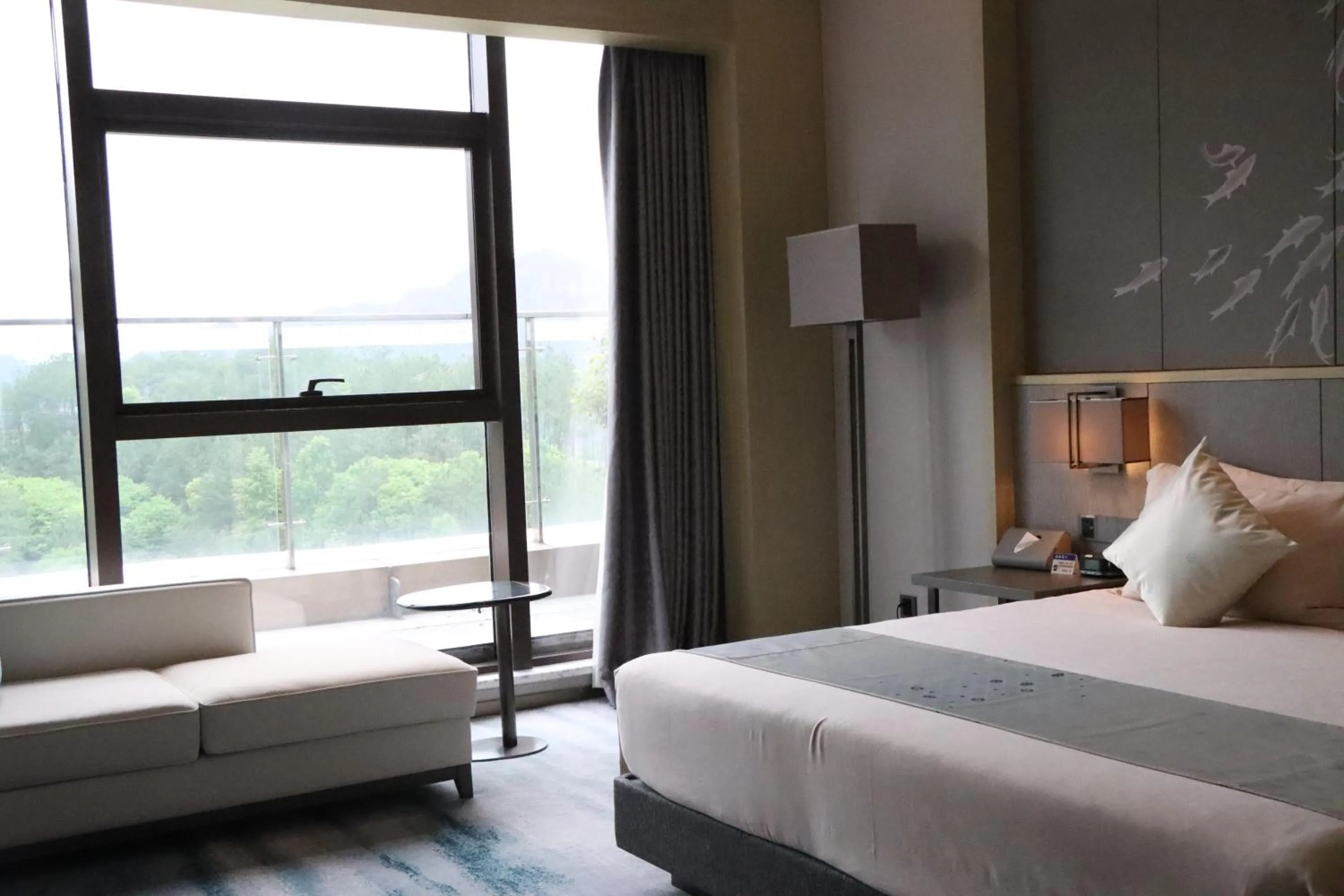 Bed in Jinyun Jingjiang International Hotel