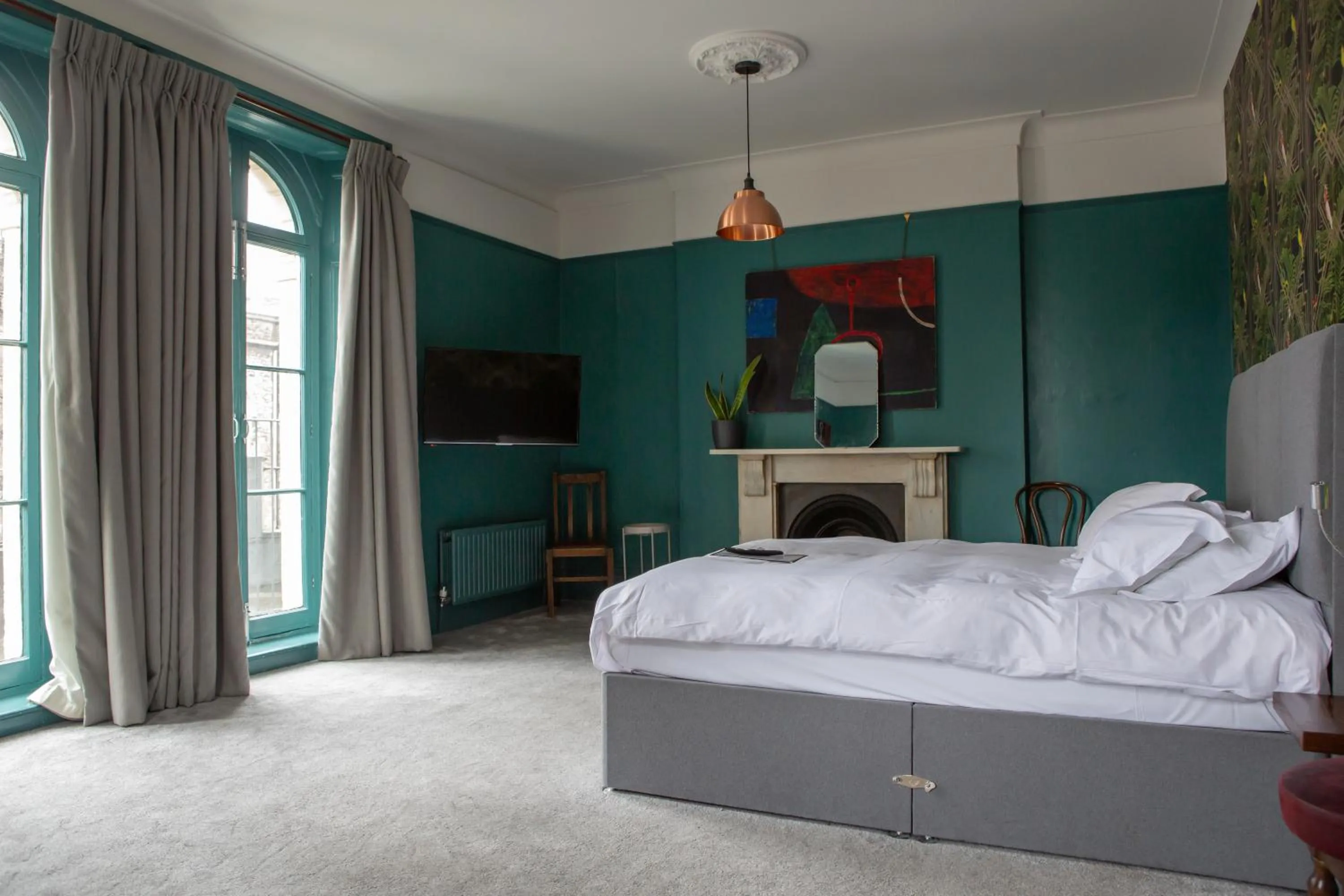 Bed in The Crown Rooms