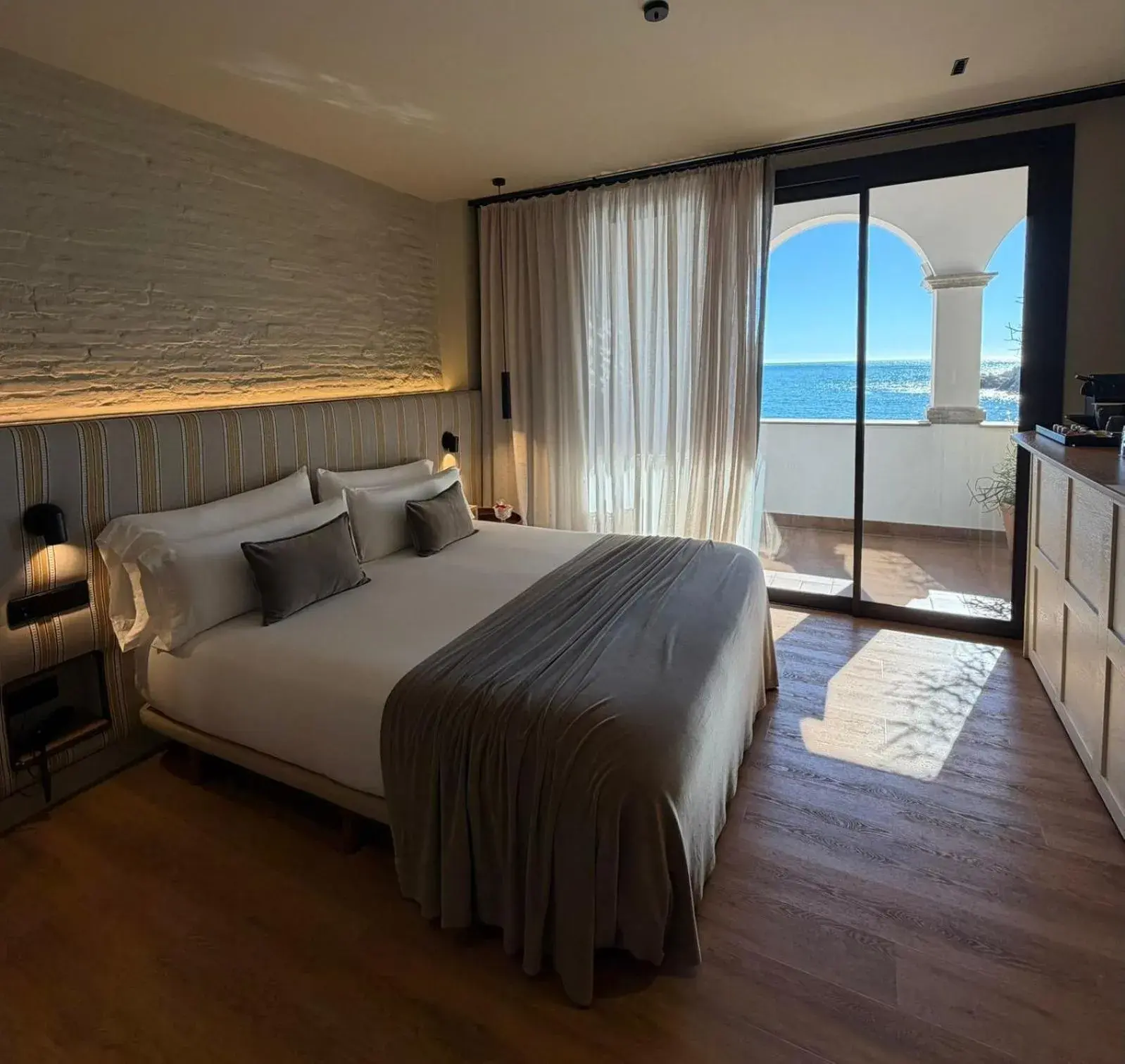 Deluxe Twin Room with Sea View in Casa Indiana Hotel Boutique Deluxe Twin Room with Sea View in Casa Indiana Hotel Boutique