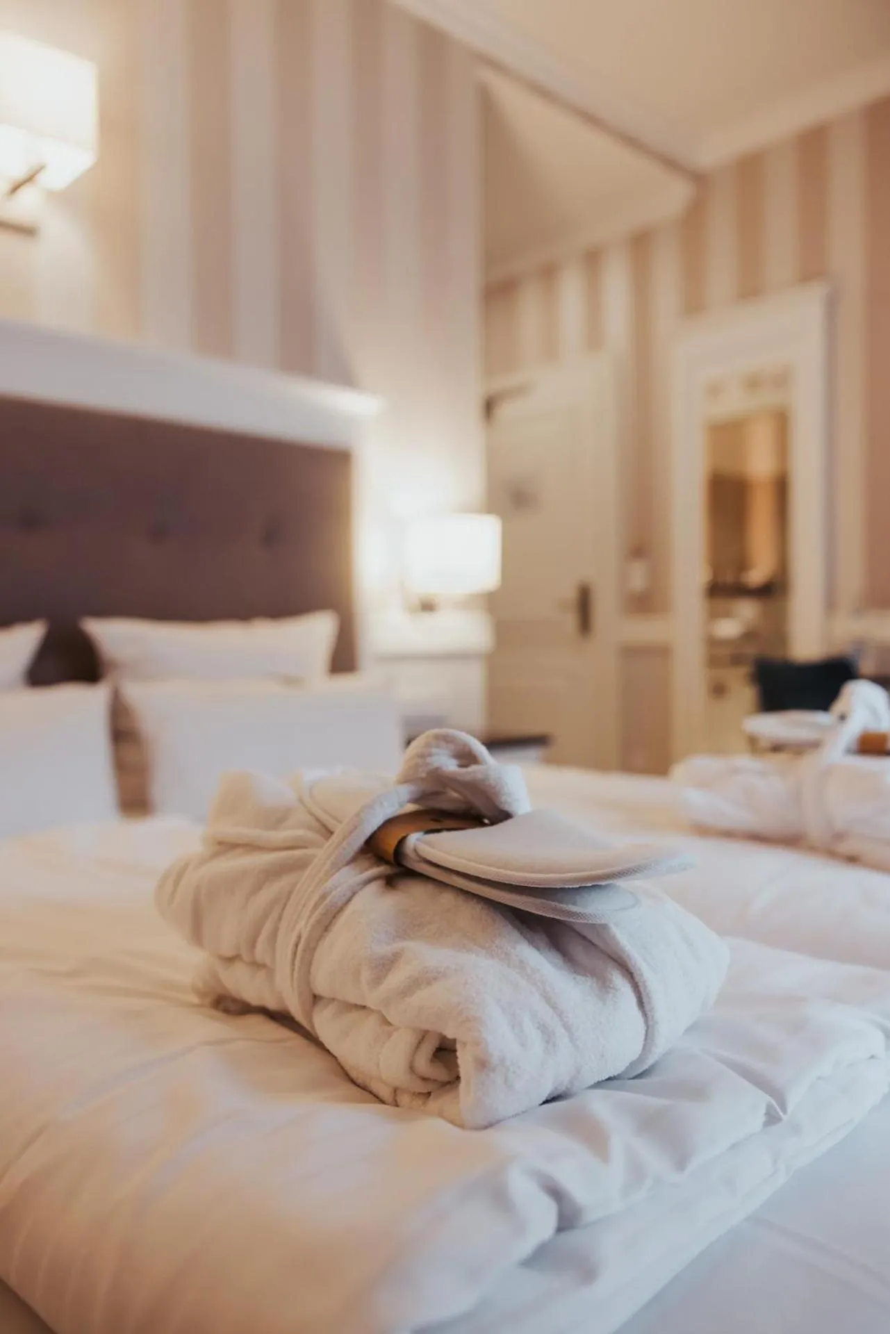 Bed in Hotel IV Jahreszeiten Kühlungsborn