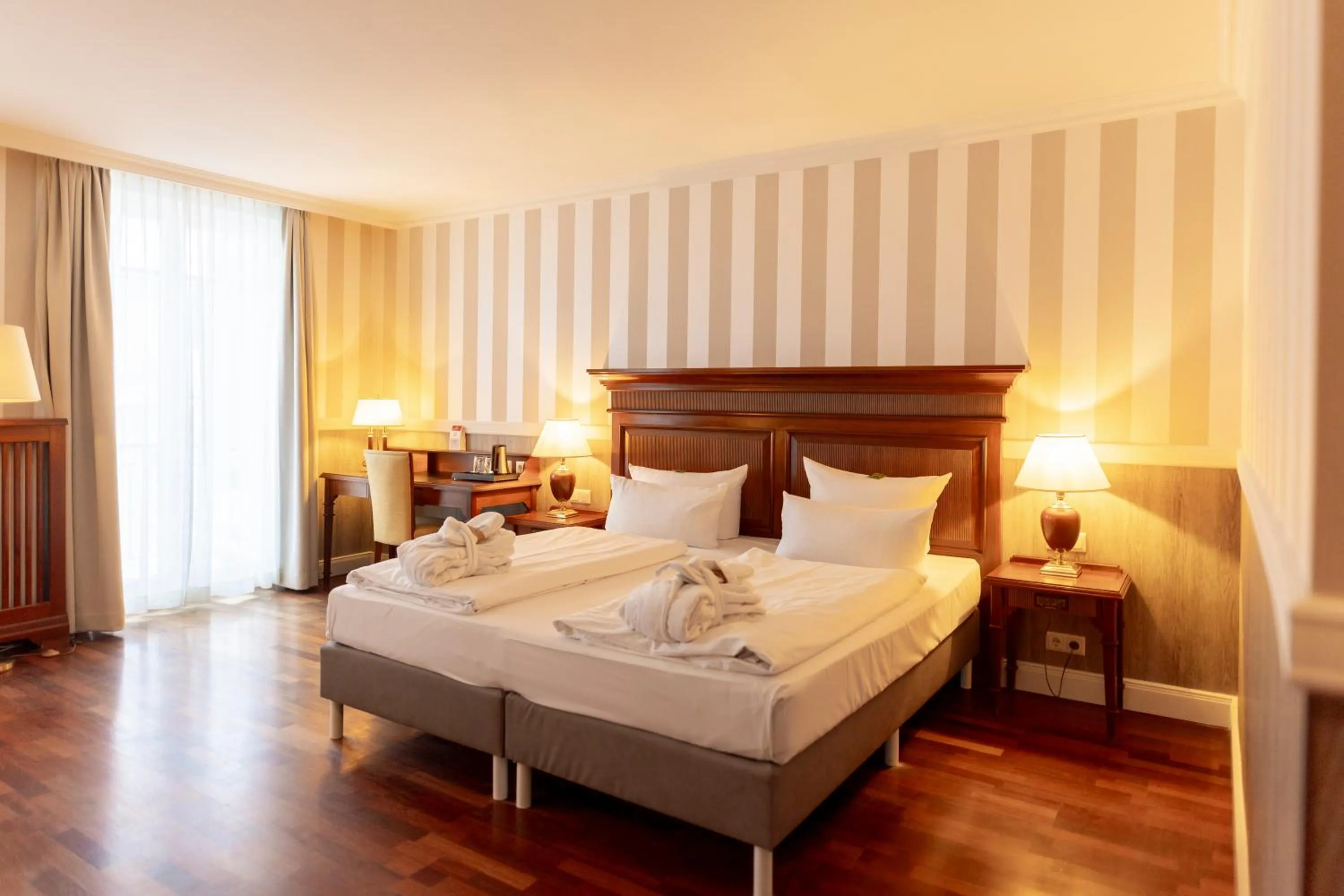 Bed in Hotel IV Jahreszeiten Kühlungsborn