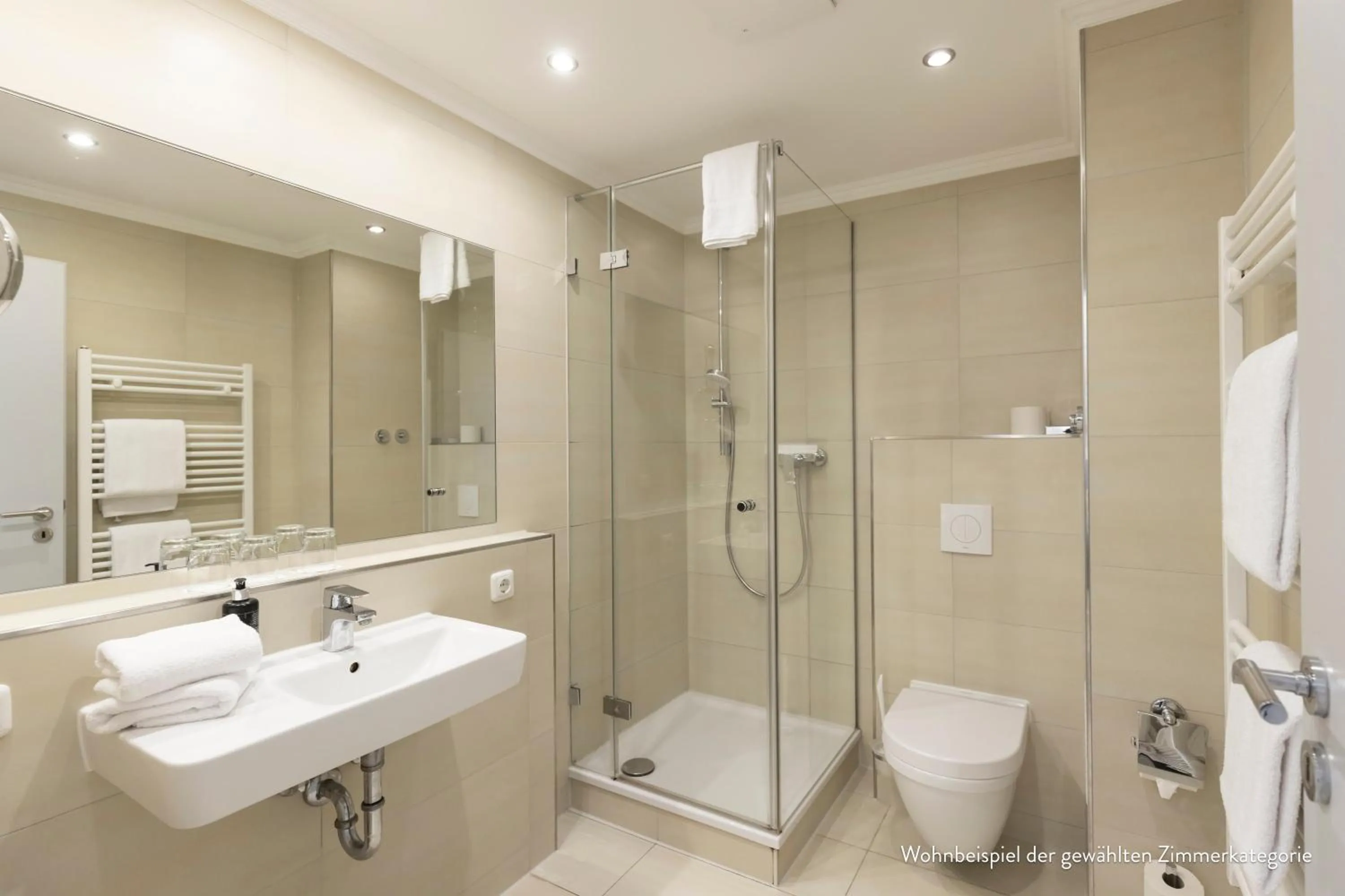 Shower in Hotel IV Jahreszeiten Kühlungsborn