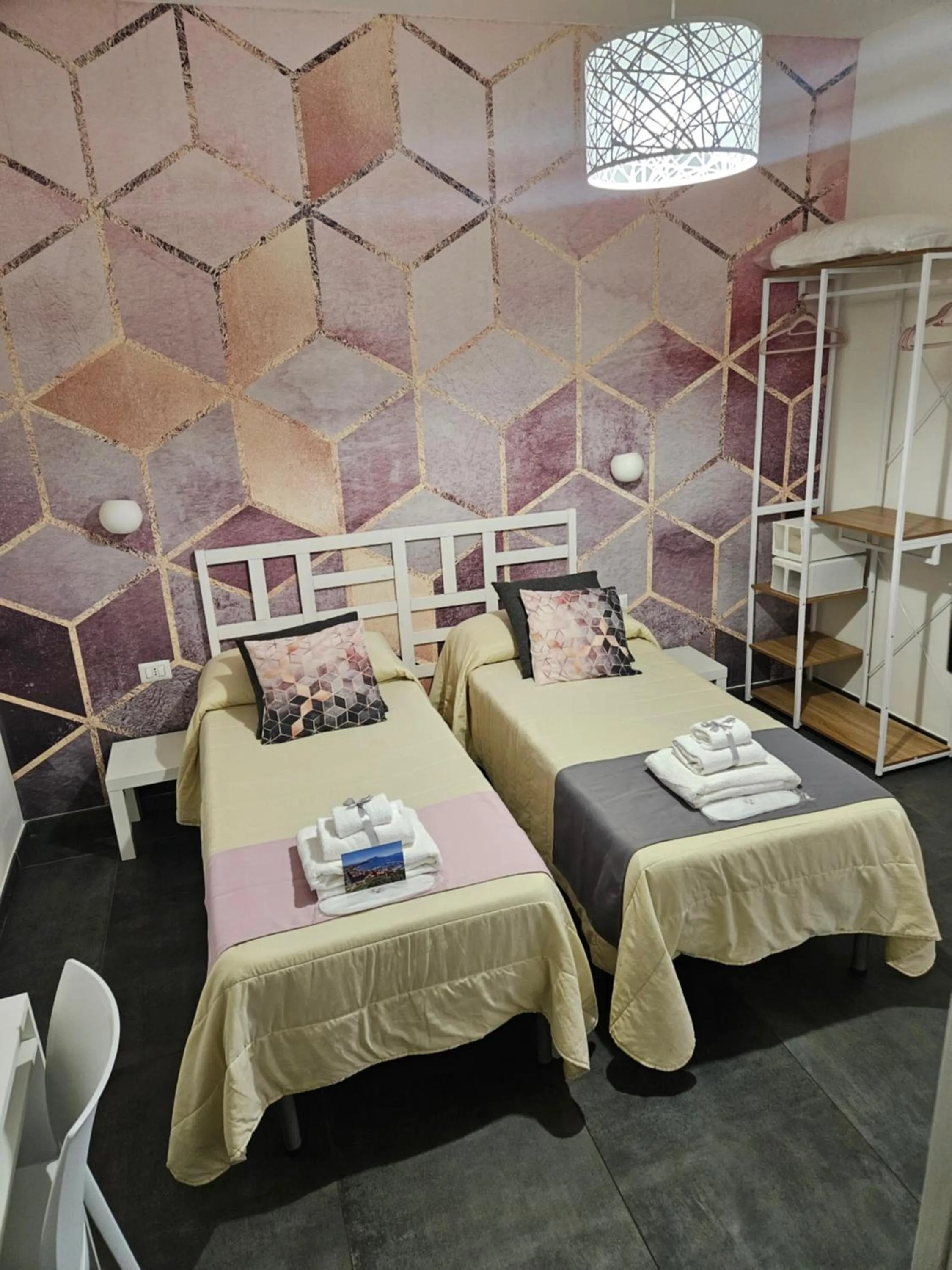 Bedroom, Bed in Gaisa Naples - Bed and Breakfast