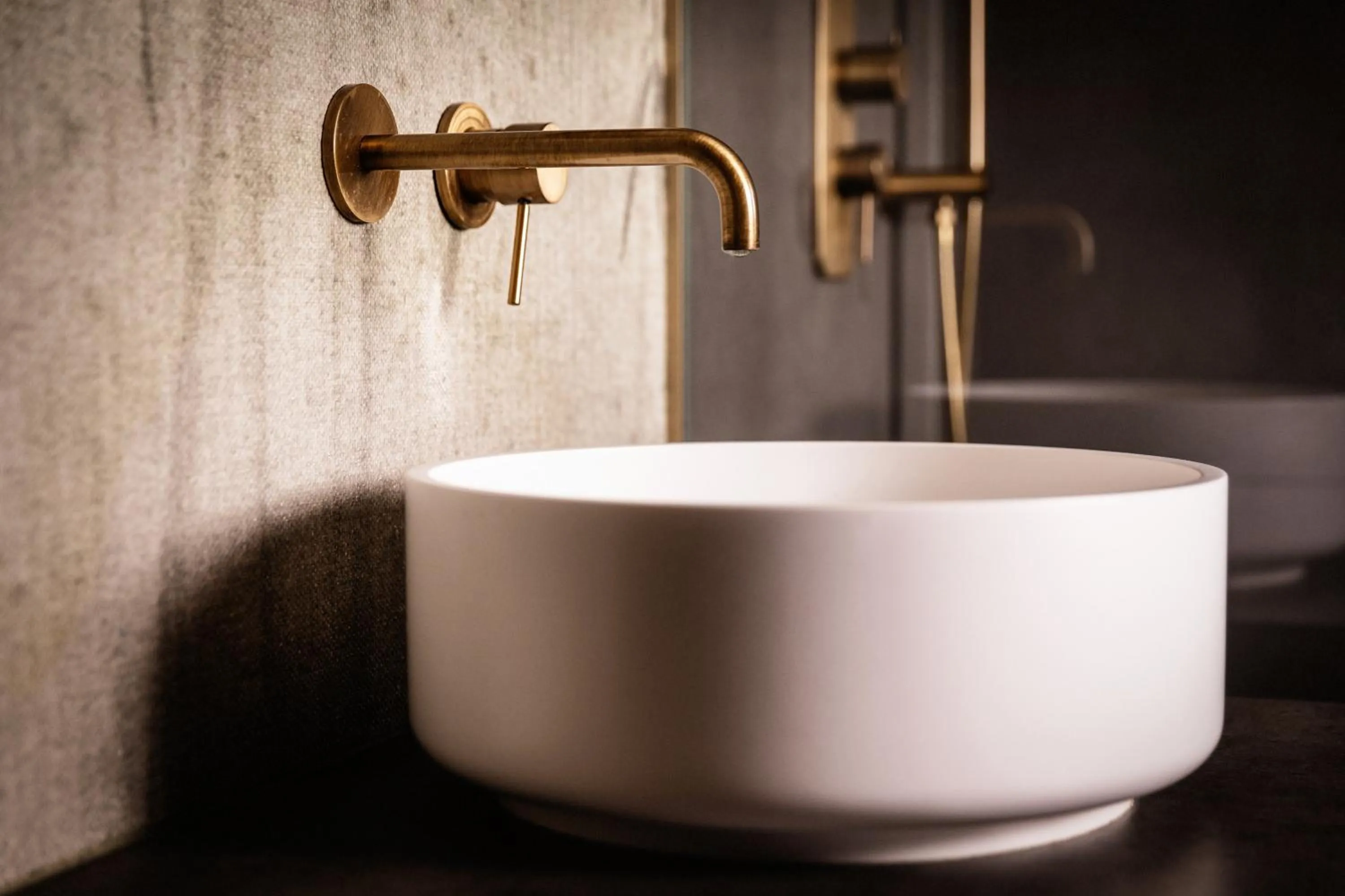 Bathroom in JAMS Music Hotel Munich