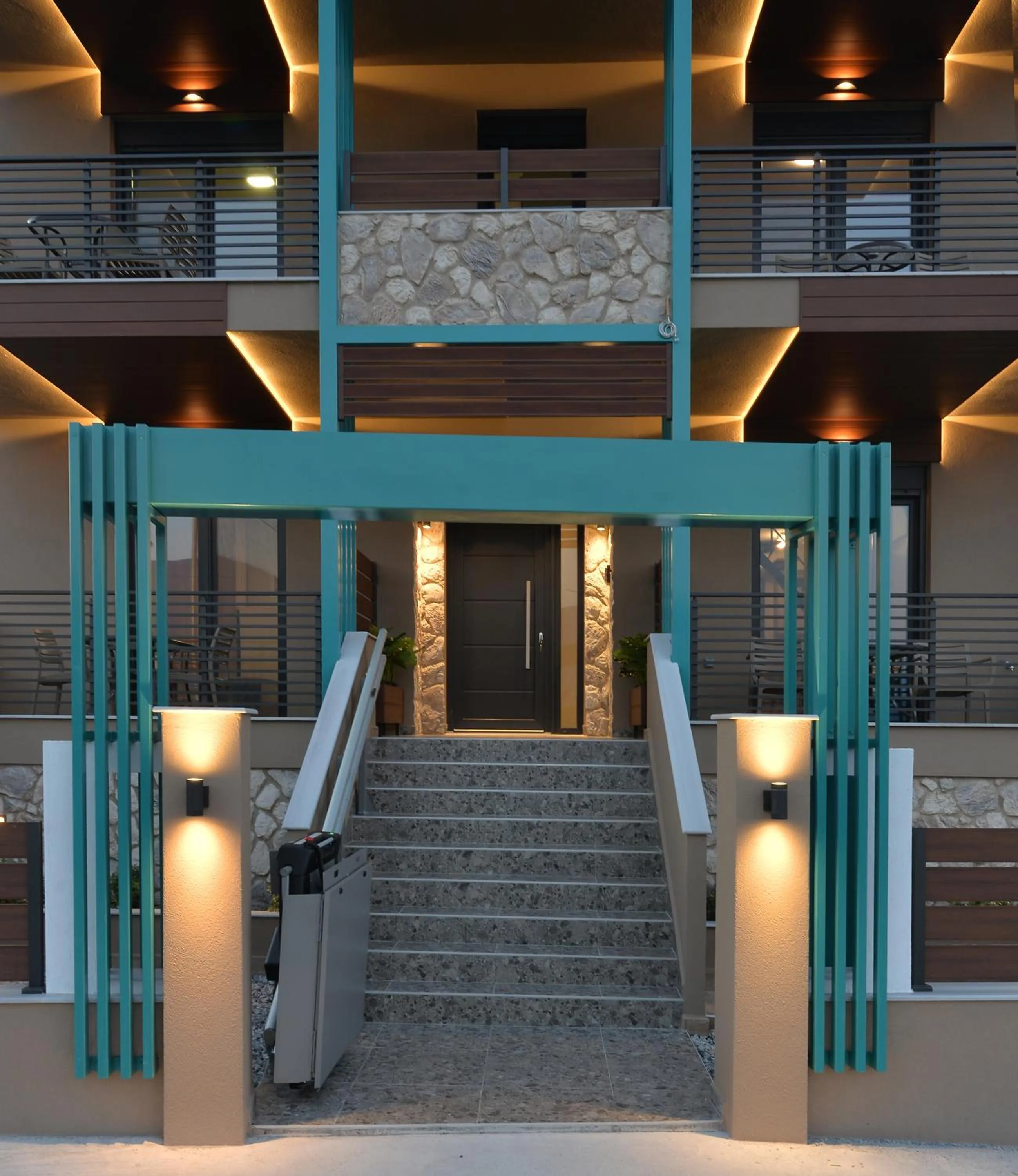 Facade/entrance in Niel Holiday Apartments, Panel Hospitality Homes & Villas