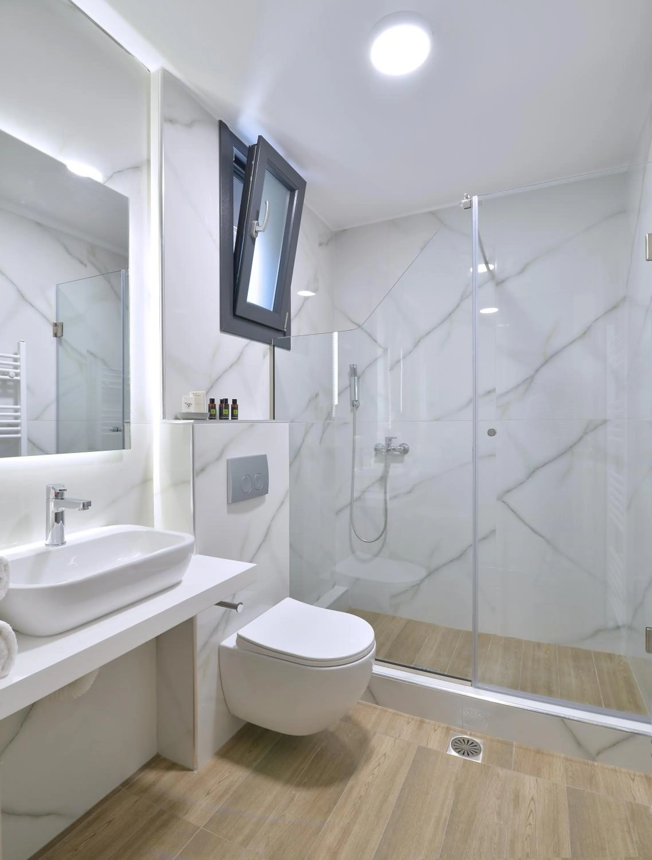 Shower in Niel Holiday Apartments, Panel Hospitality Homes & Villas