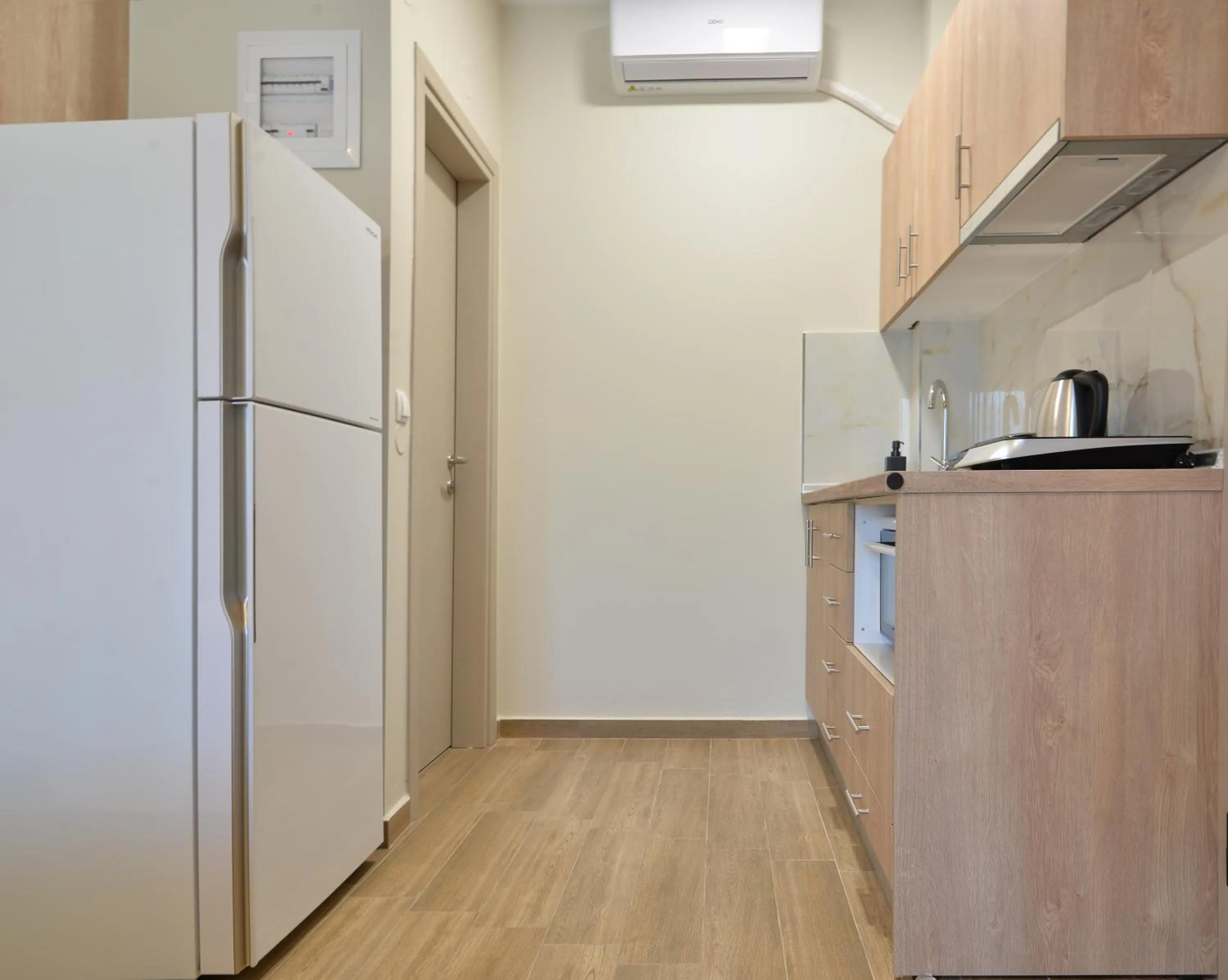 Kitchen or kitchenette in Niel Holiday Apartments, Panel Hospitality Homes & Villas