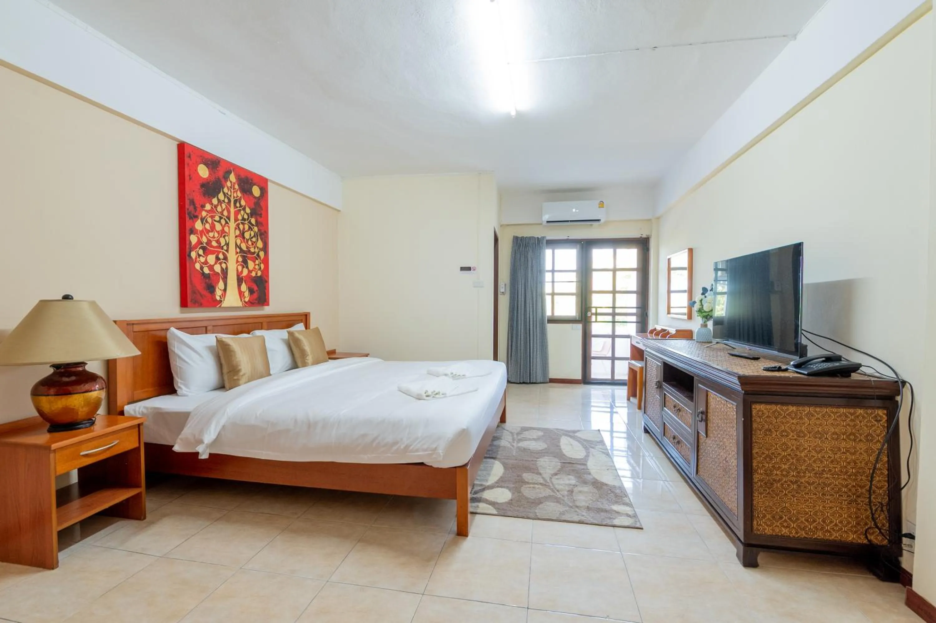 Bed in Hillside Resort