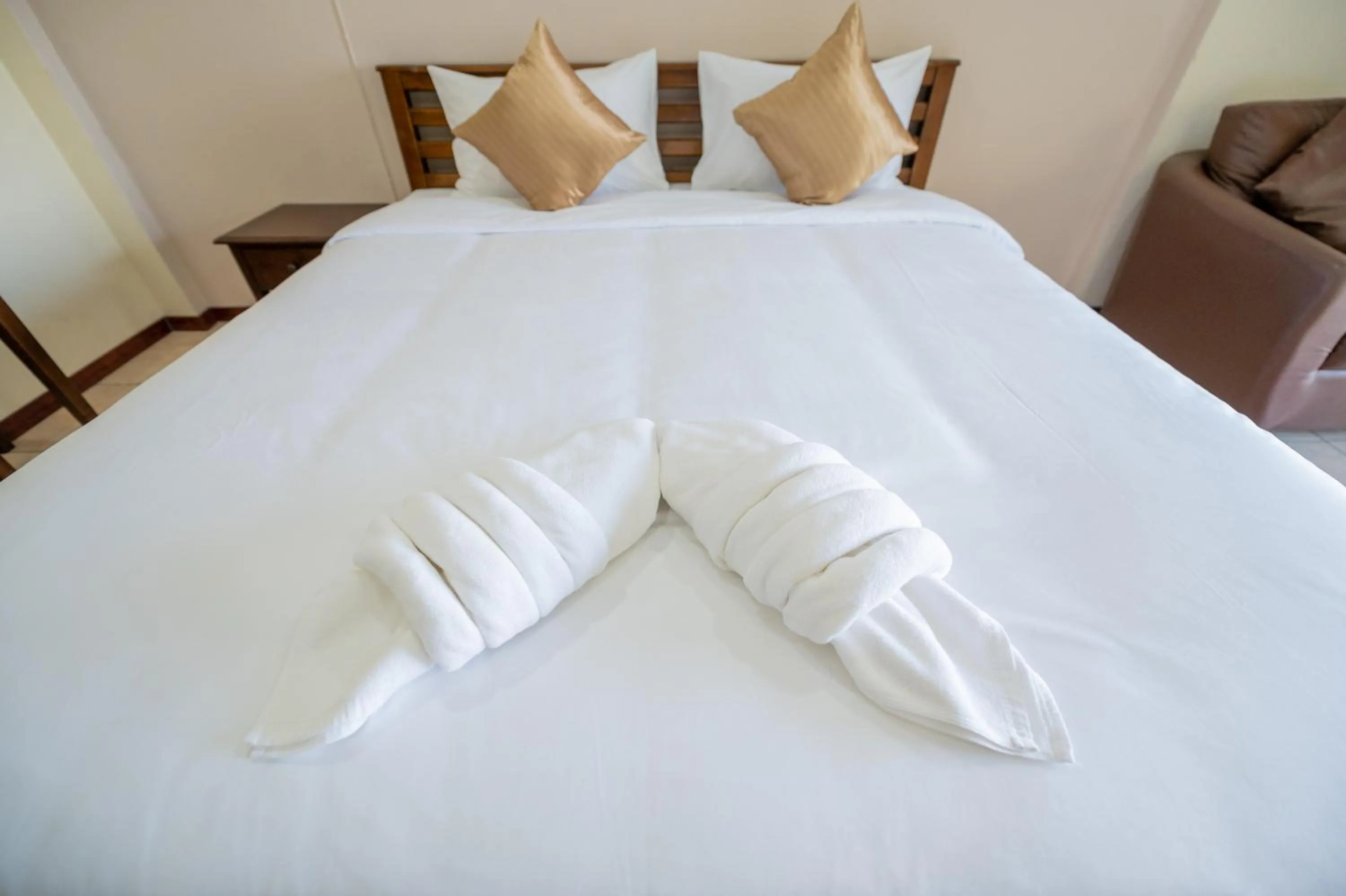 Bed in Hillside Resort