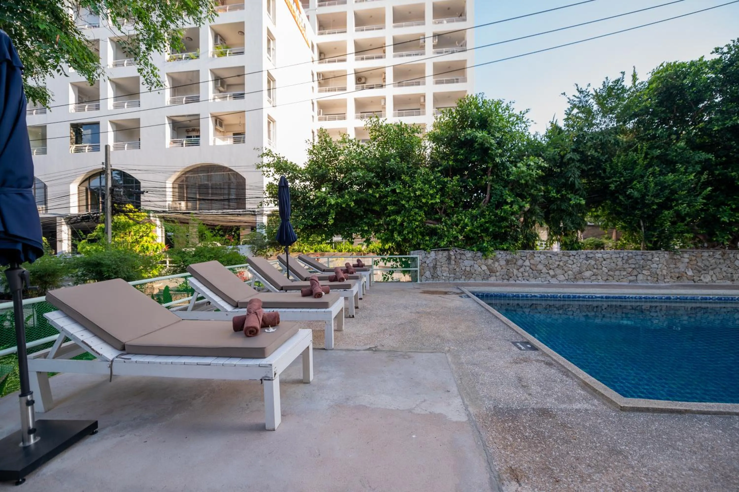 Swimming pool in Hillside Resort