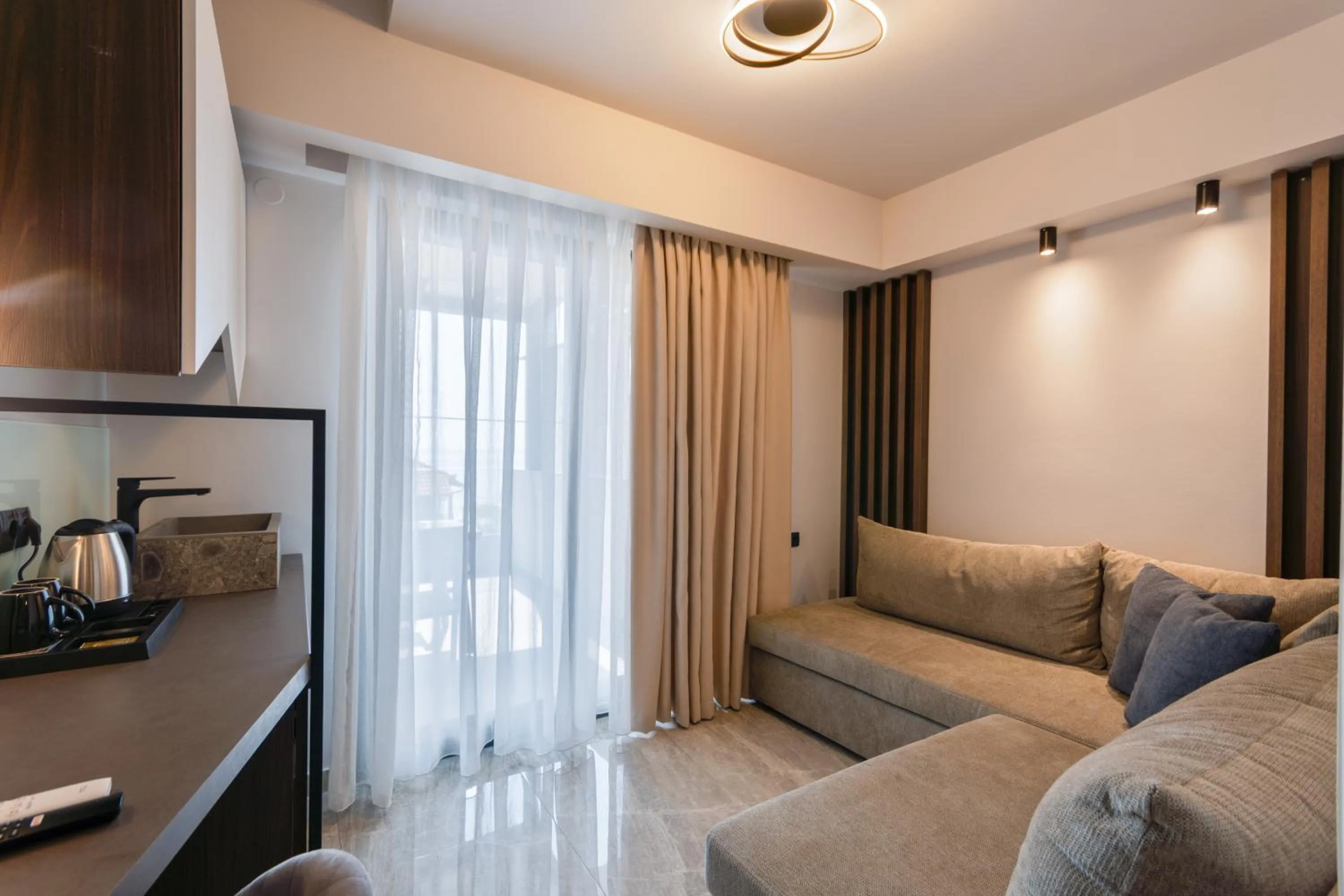 Living room in Costa De Luxe Suites