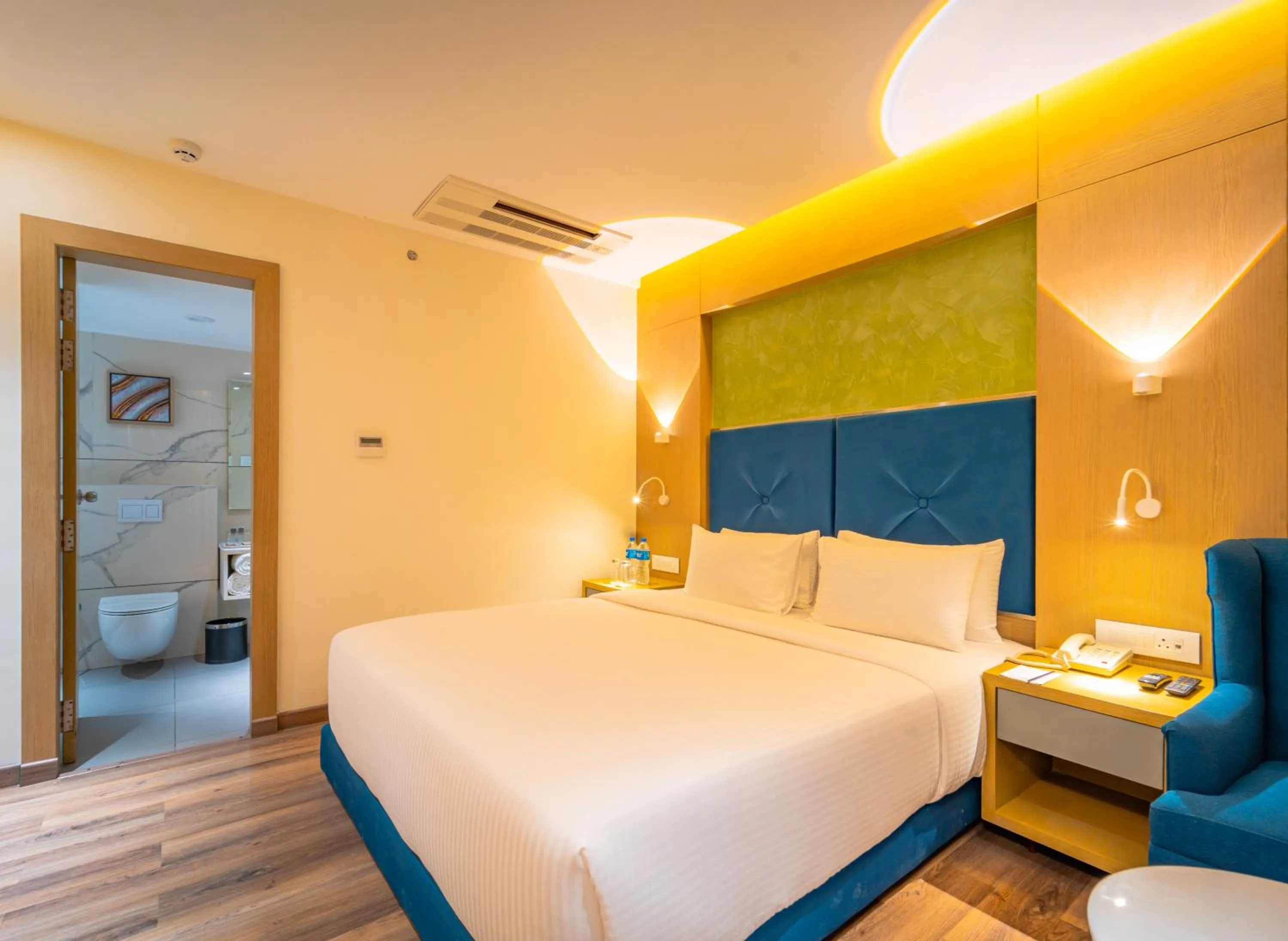 Bed in Effotel By Sayaji Bhopal
