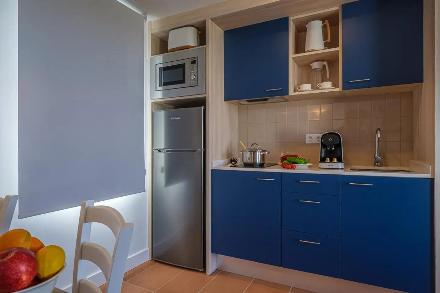 Kitchen or kitchenette in Áncora Salou La Siesta Apartments
