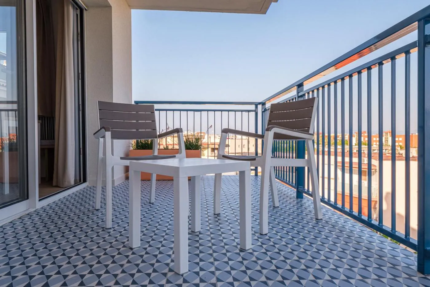 Balcony/Terrace in Áncora Salou La Siesta Apartments