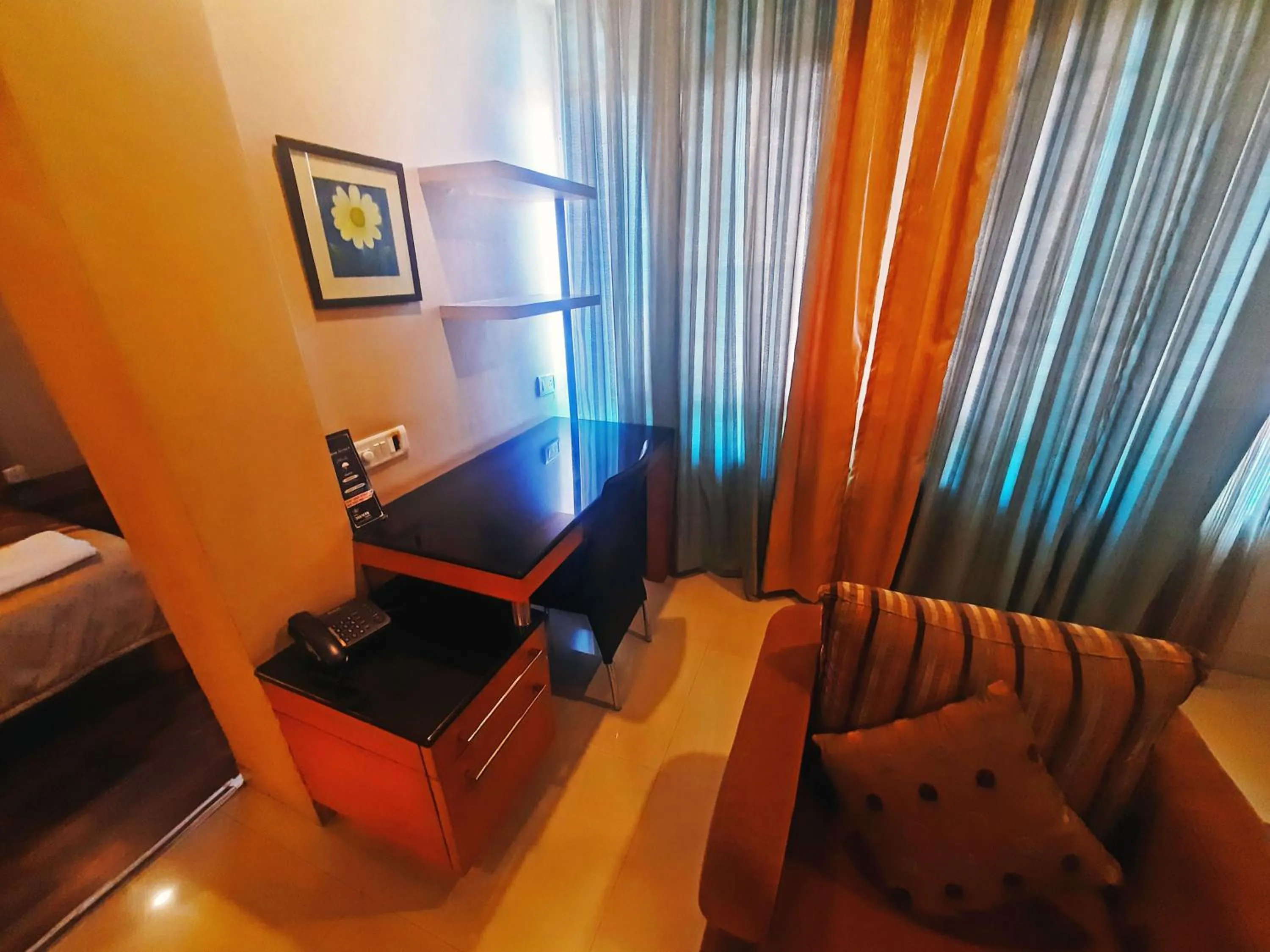 Living room in Sanman Deluxe Lodge