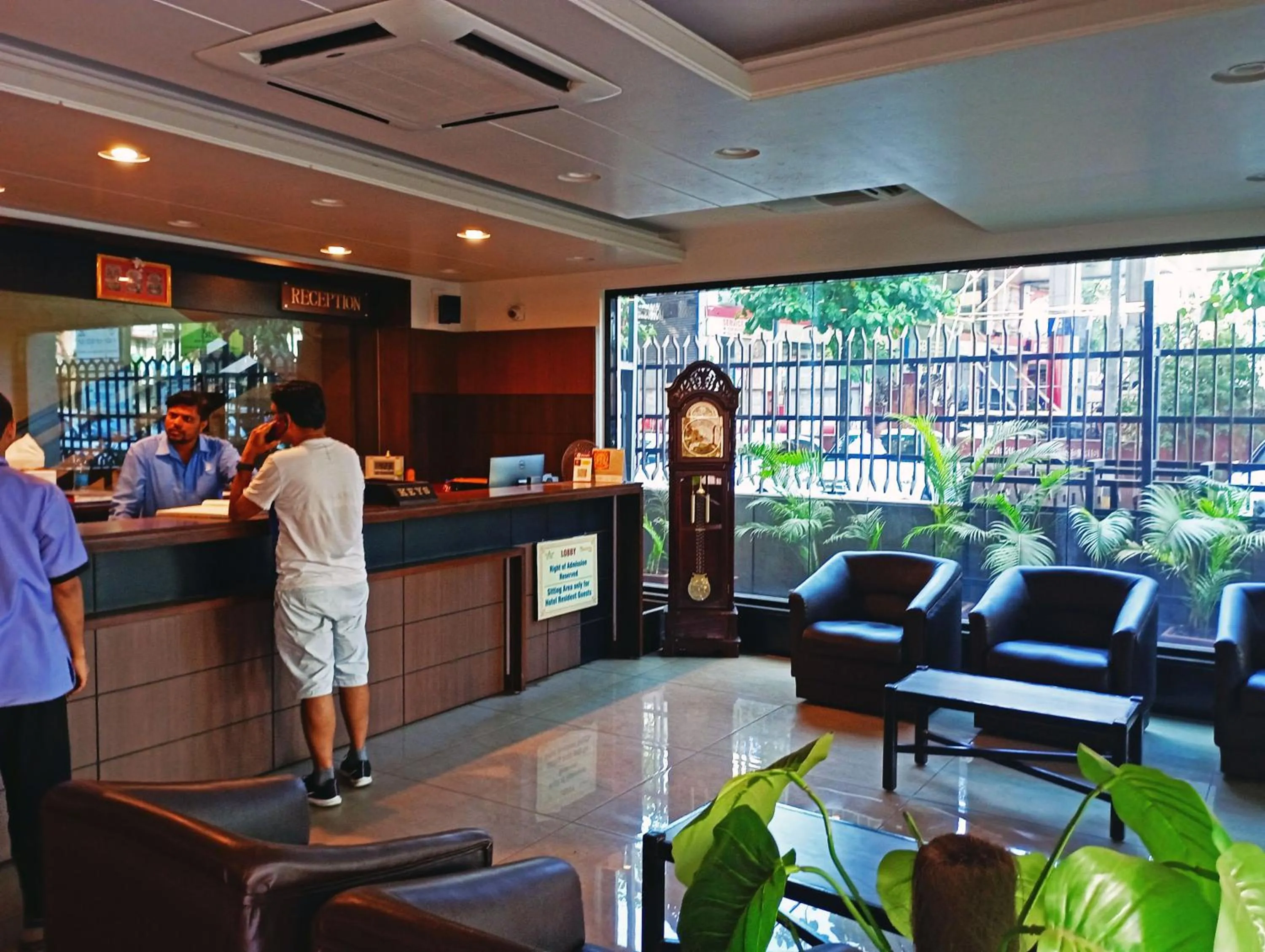 Lobby or reception in Sanman Deluxe Lodge