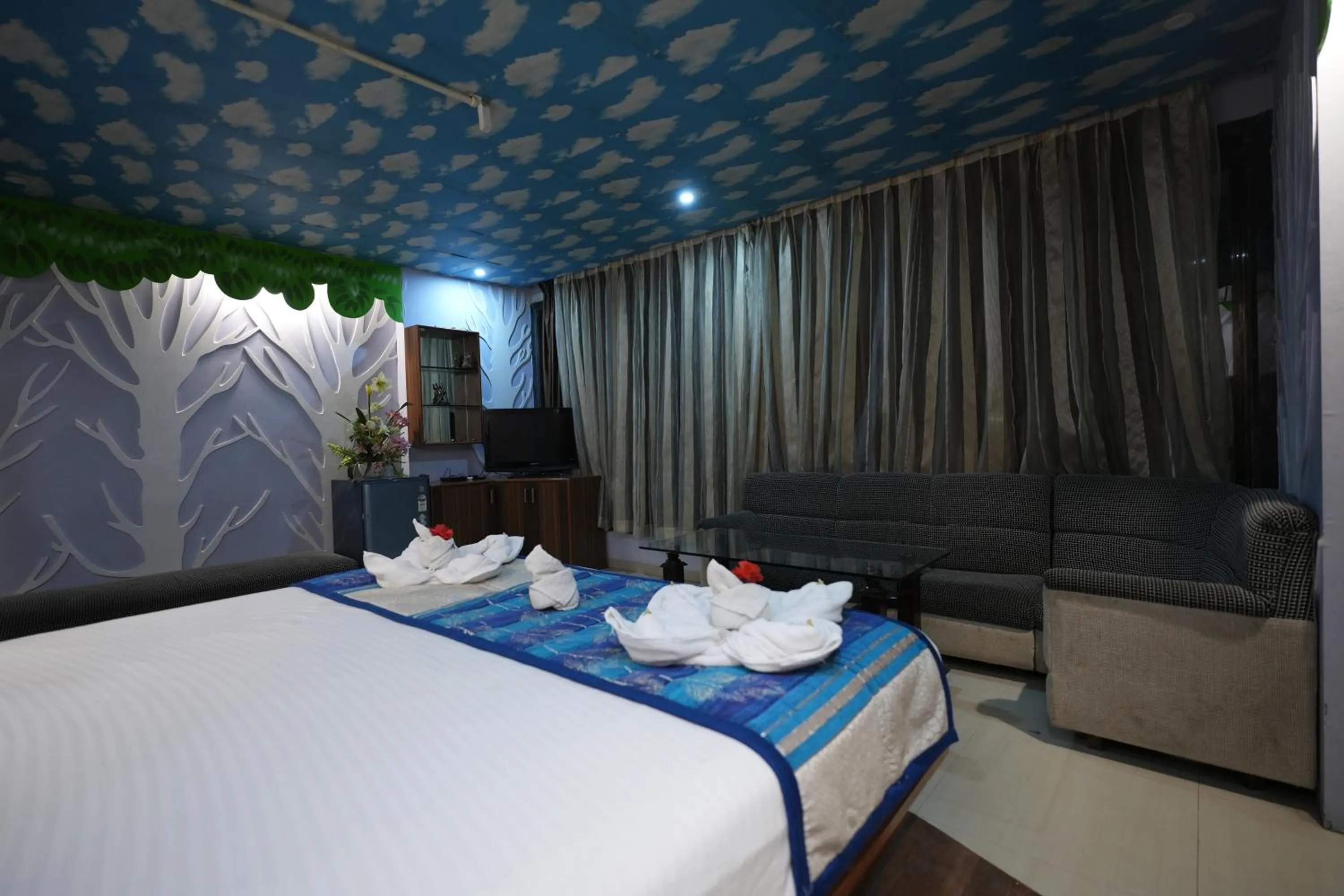 Bed in Hotel City Symphony