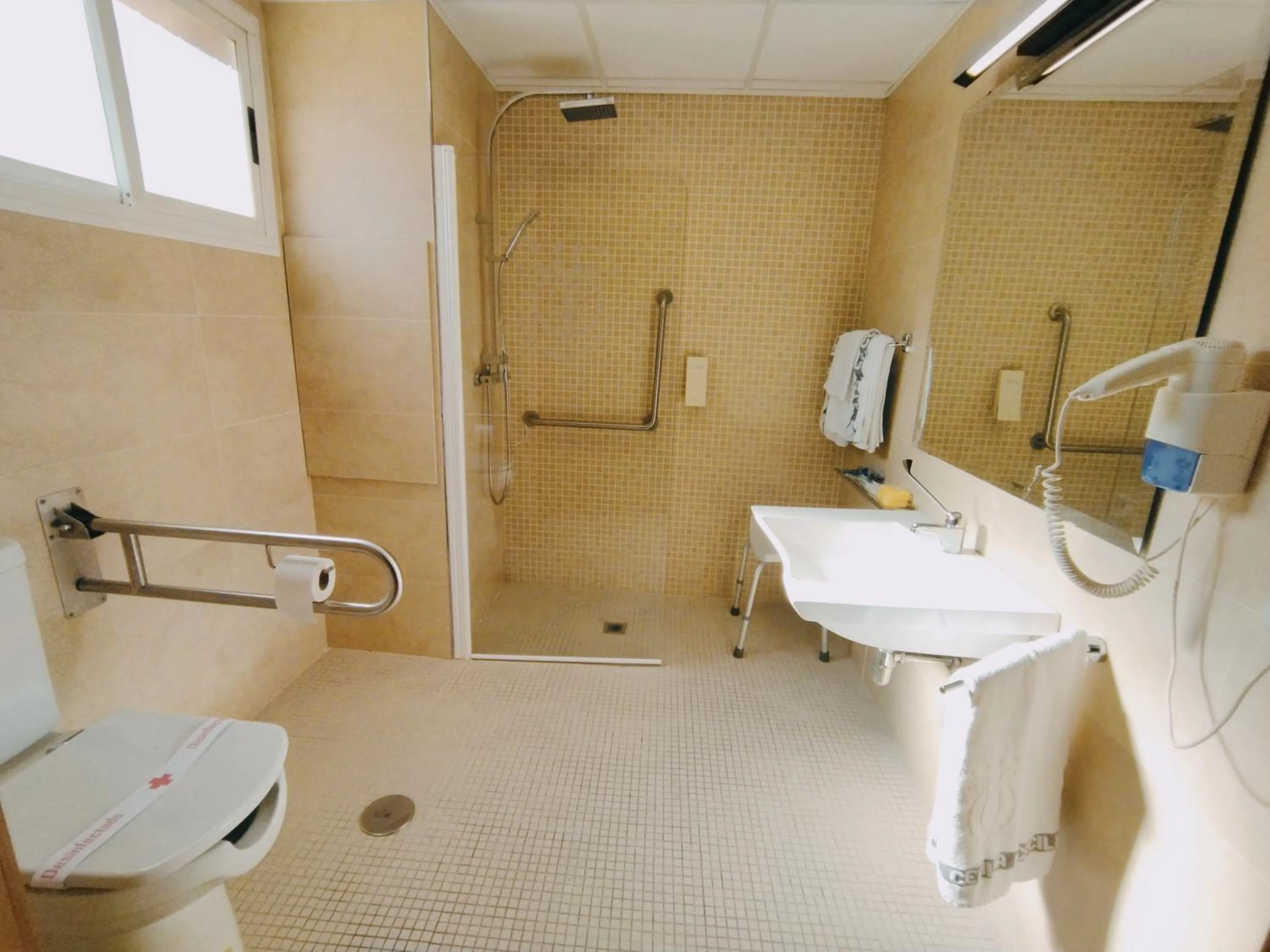 Bathroom in Hotel Santa Cecilia