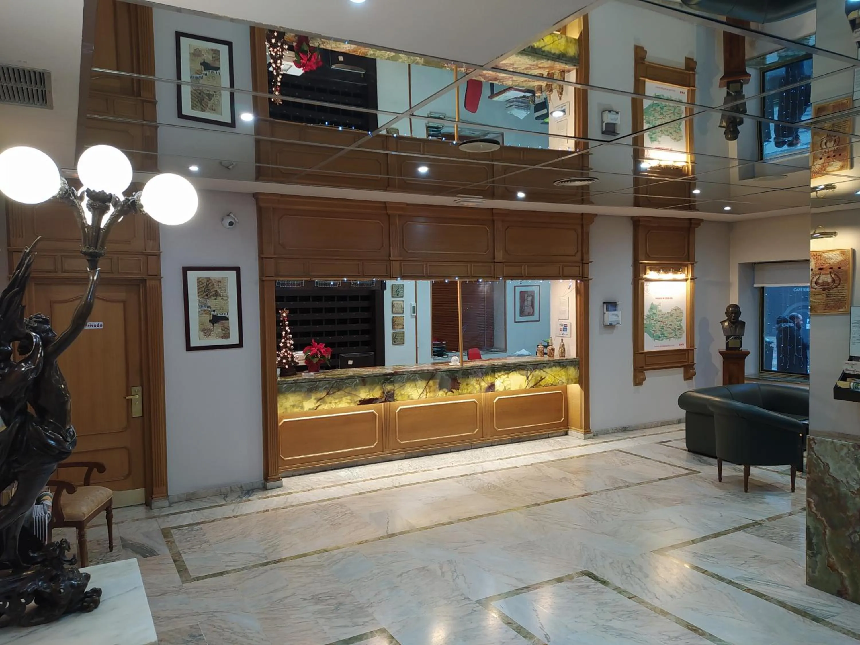 Living room in Hotel Santa Cecilia