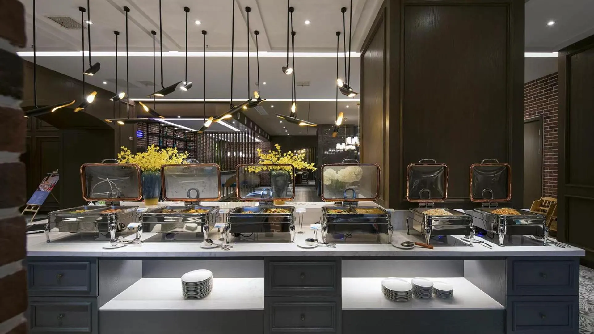 Restaurant/places to eat in Mehood Theater Hotel, Yan'an Baota Mountain