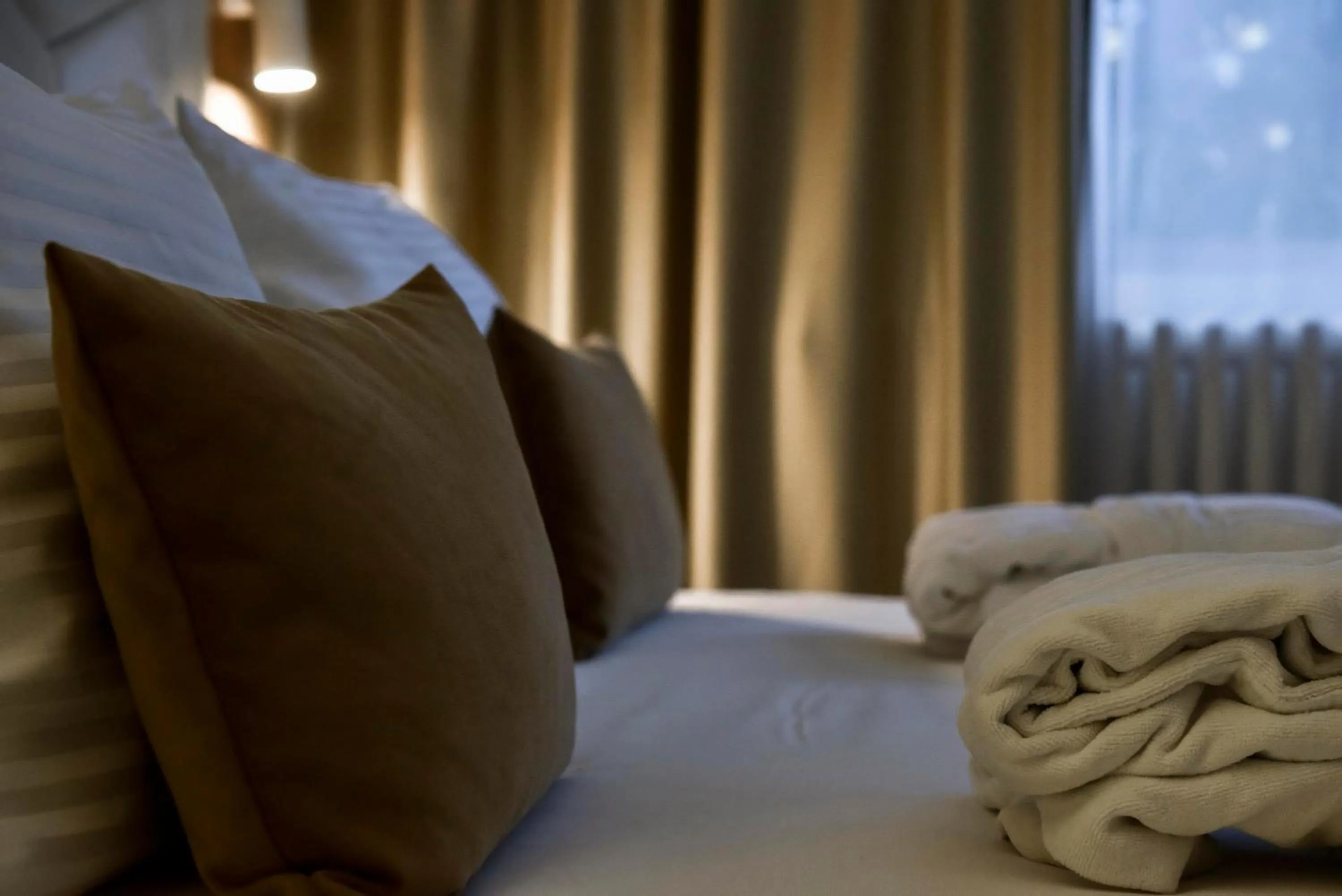 Bed in Hotel Sumadija