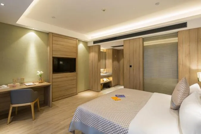 Bed in Morning Hotel, Changsha Provincial Government Metro Station