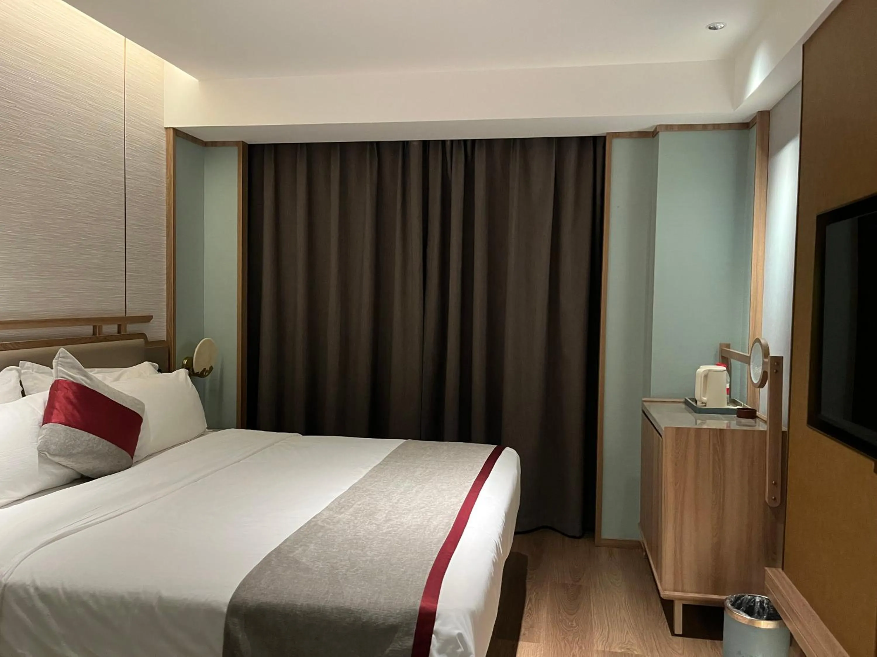 Bed in Morning Hotel, Loudi Changqing Street Louxing Square