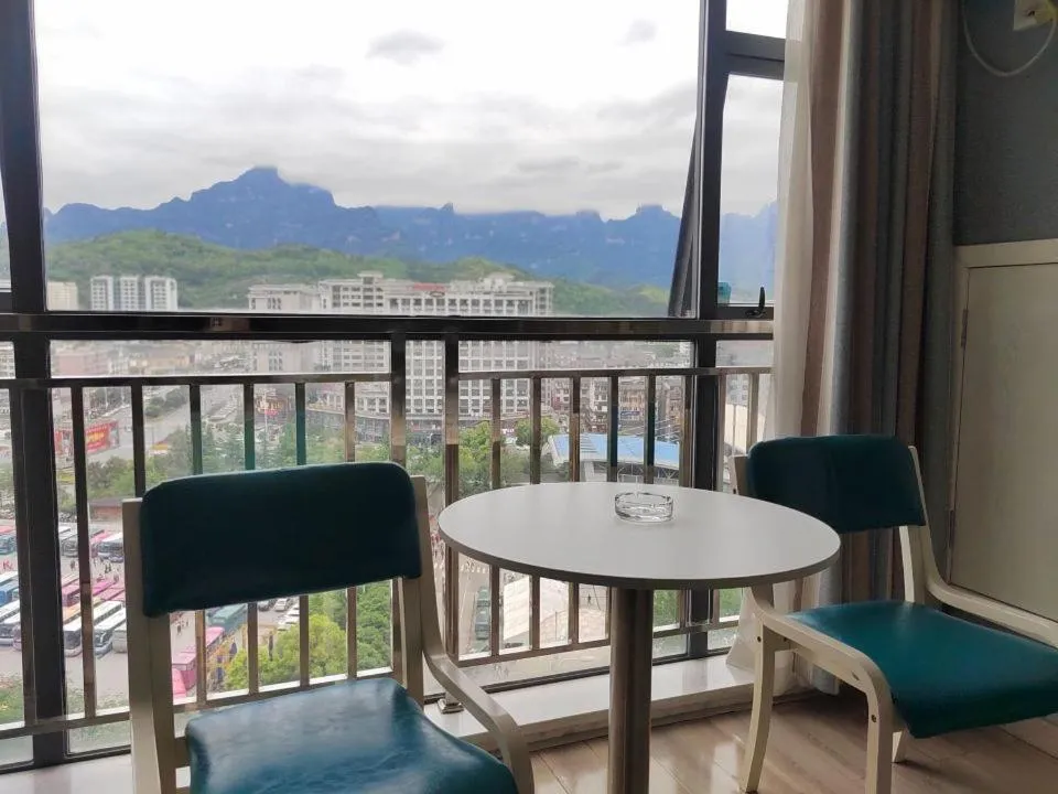 Natural landscape in Morninginn, Zhangjiajie Tianmen Mountain