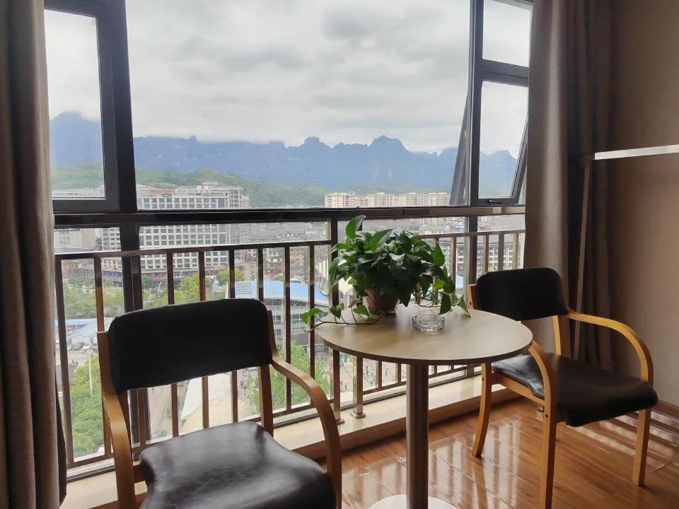 Natural landscape in Morninginn, Zhangjiajie Tianmen Mountain