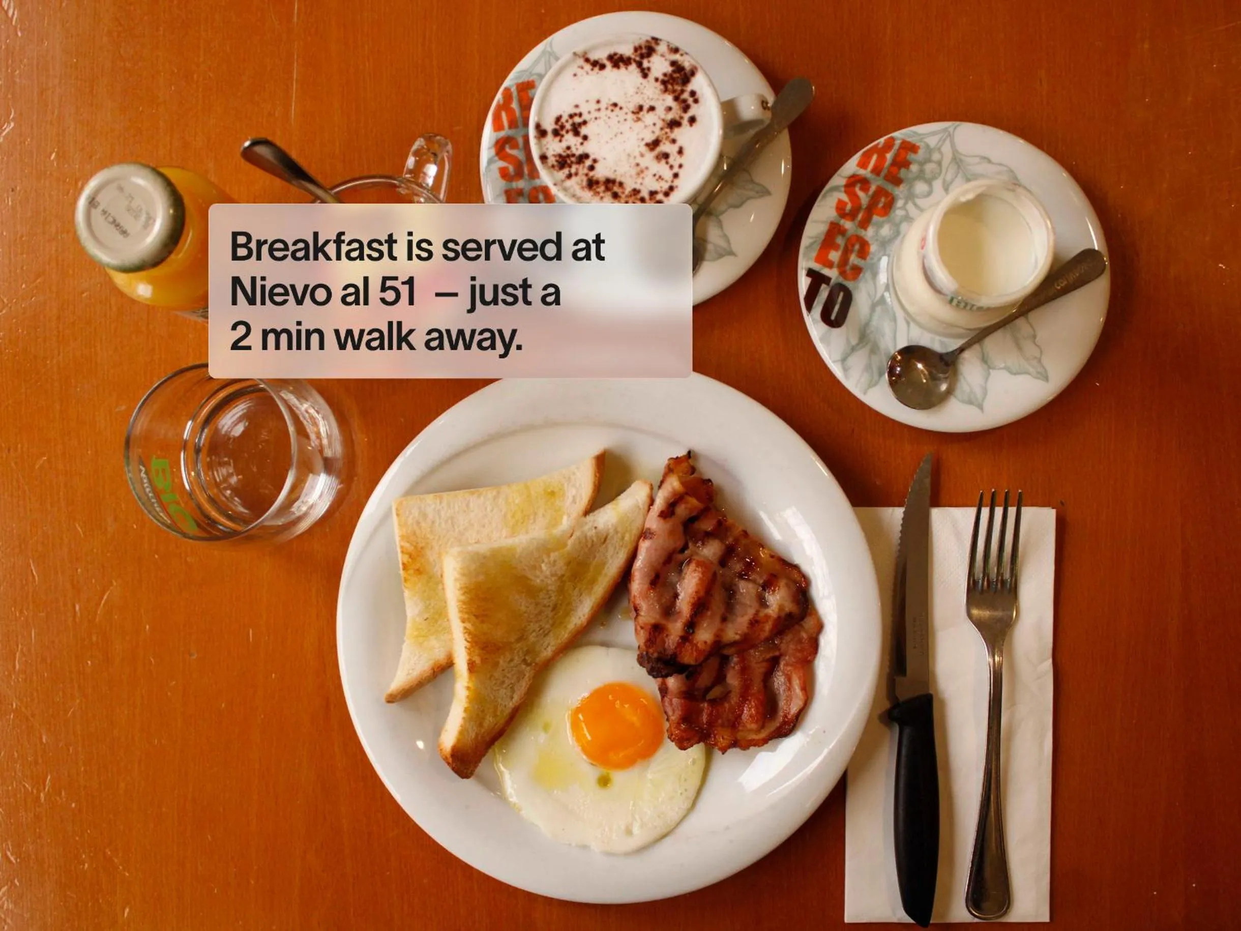 Breakfast in Numa Rome Verso