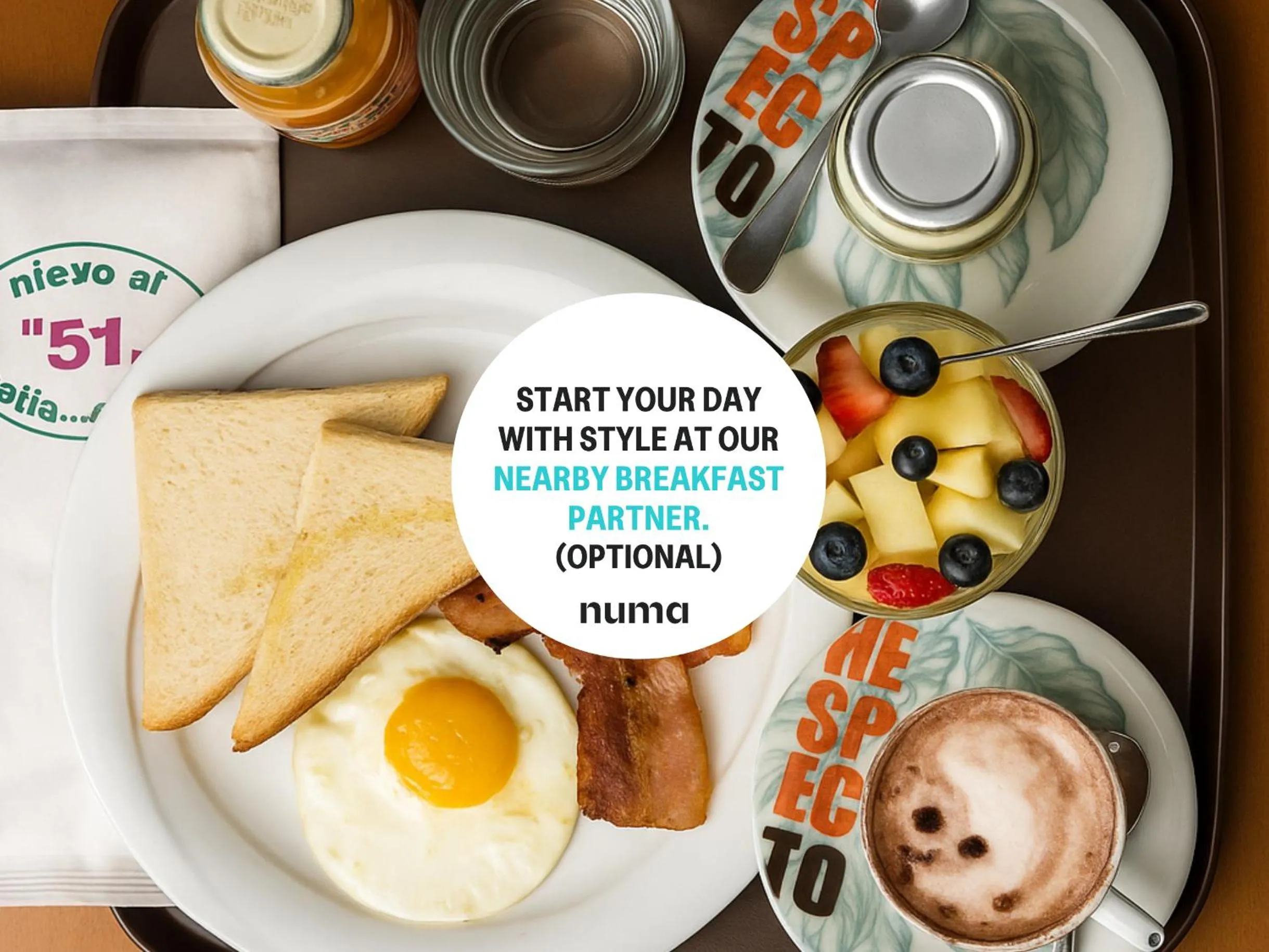 Breakfast in Numa Rome Verso