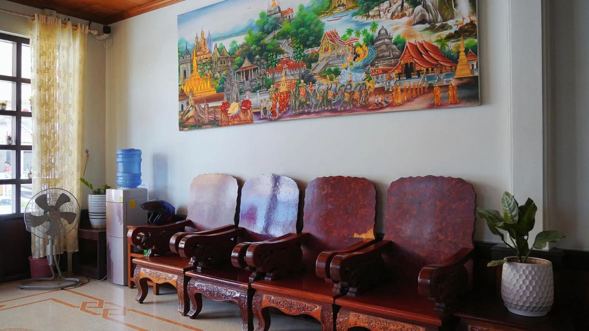 Lobby or reception in Villa KiengKham晶康民宿