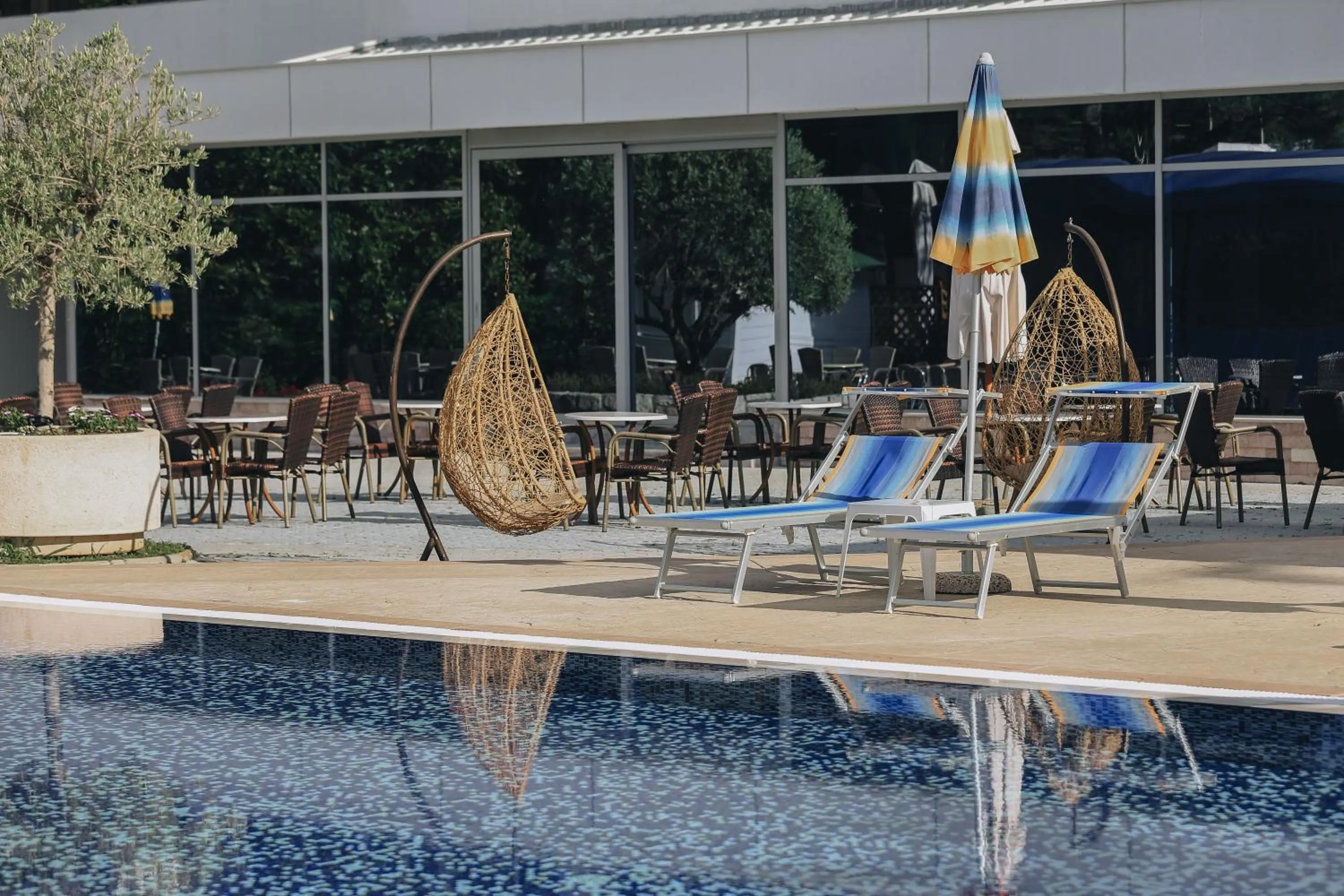 Patio in Hotel Montenegro