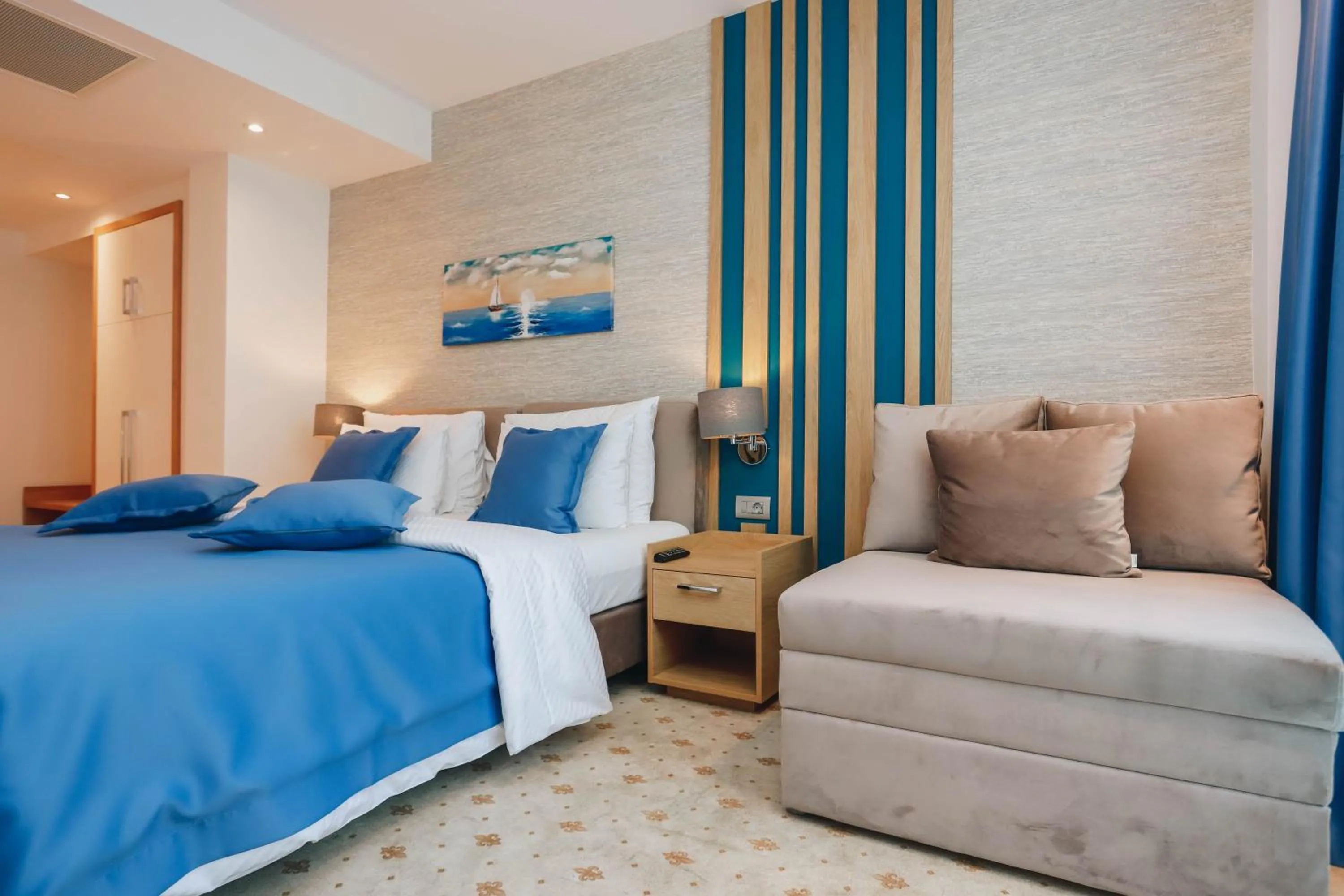 Bed in Hotel Montenegro