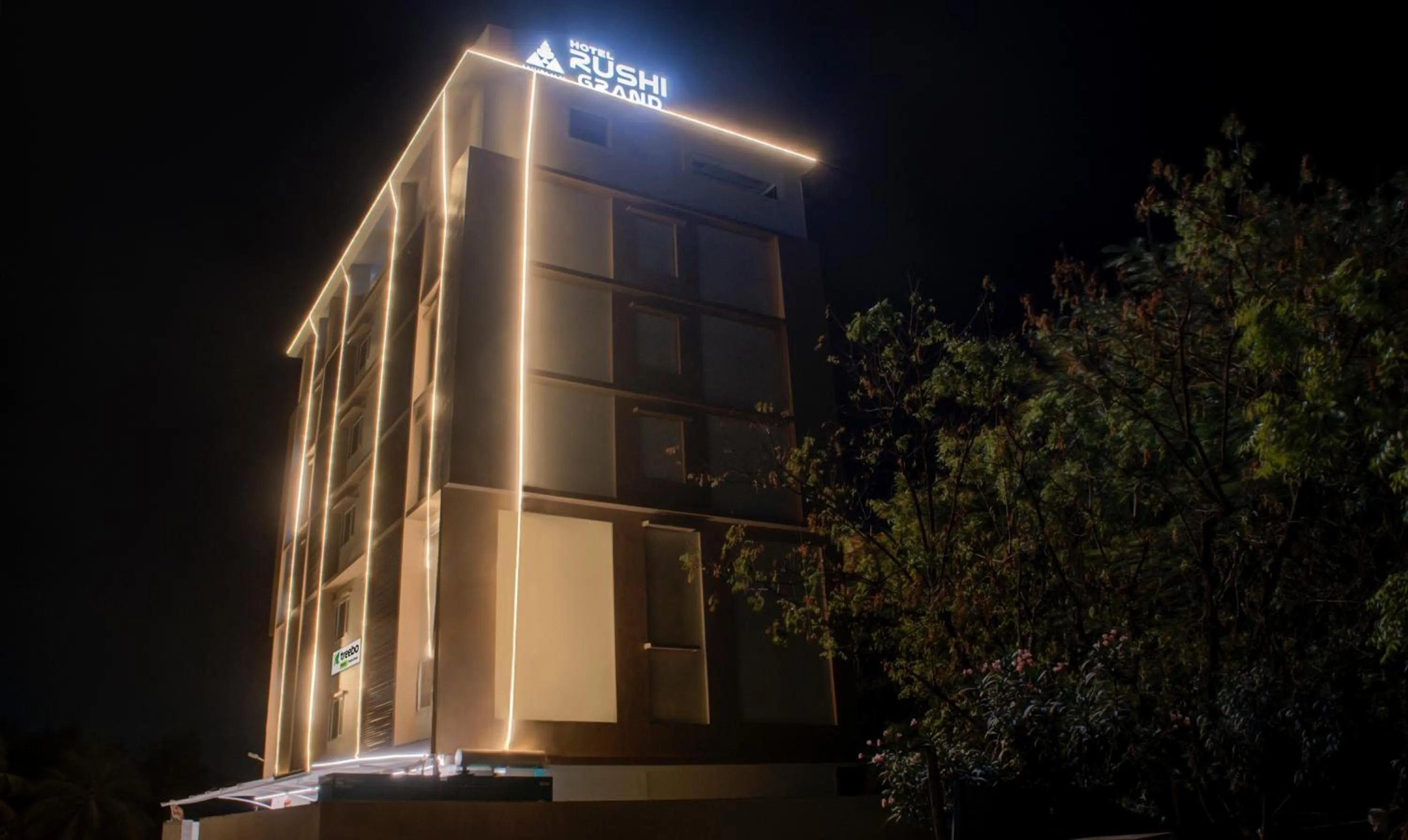 Property building in Treebo Rushi Grand