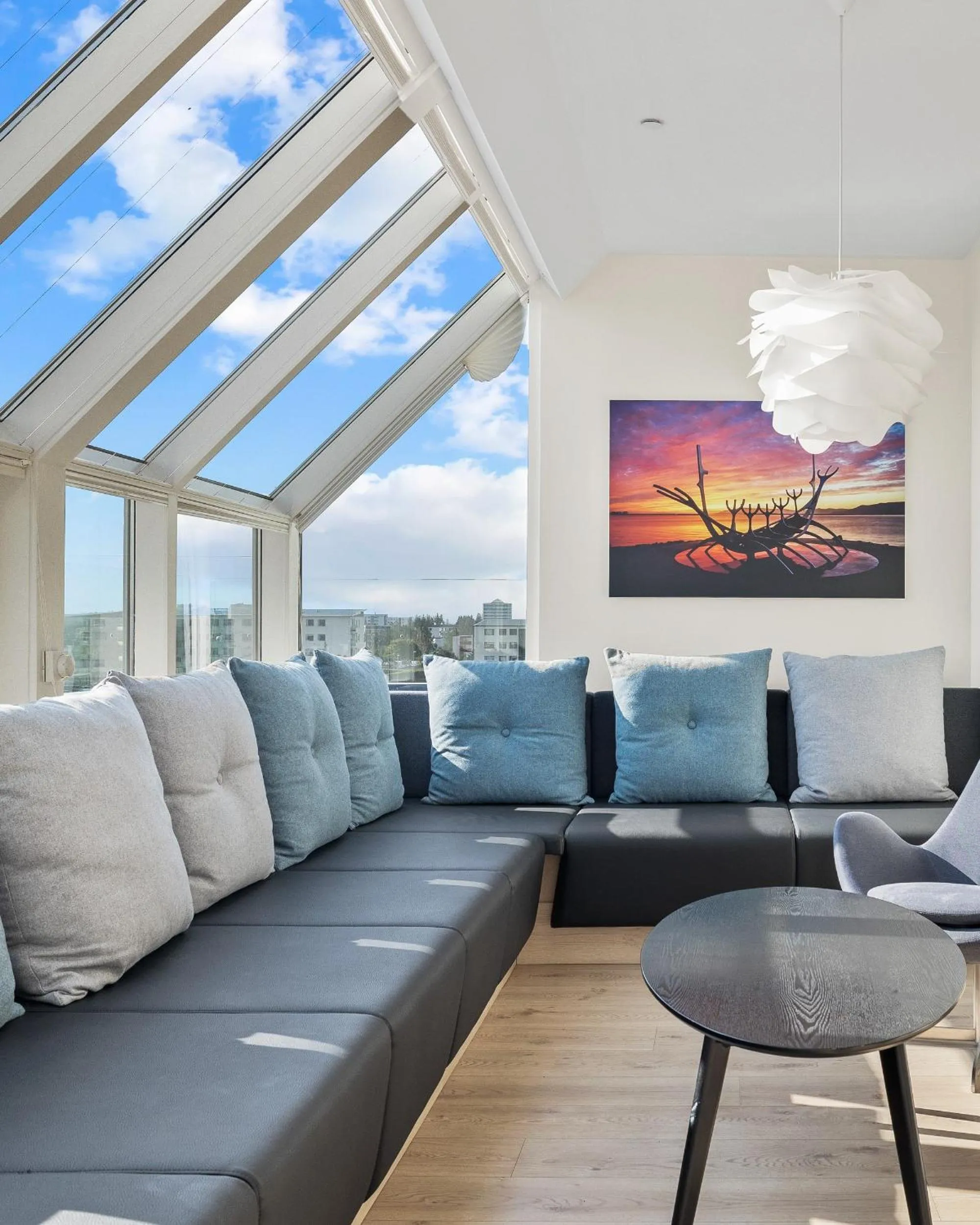 Living room in Hotel Ísland – Spa & Wellness Hotel