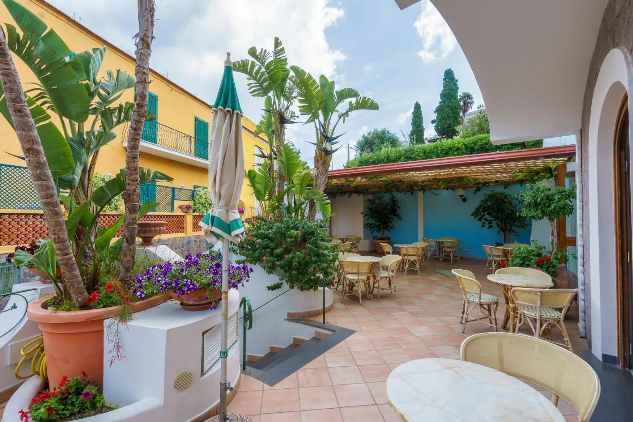 Balcony/Terrace in Hotel Villa Sirena - Thermae & SPA