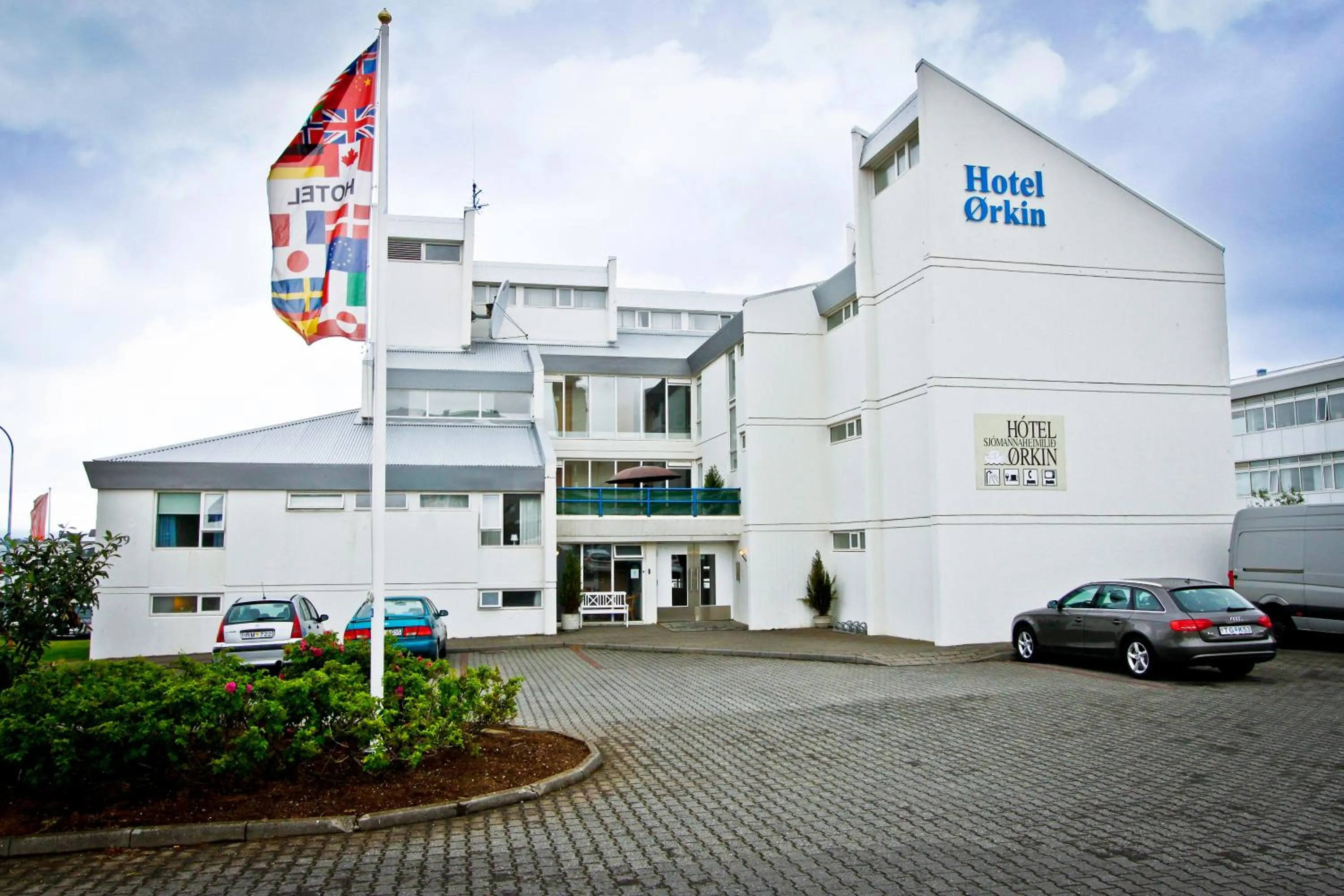 Facade/entrance in Hotel Orkin