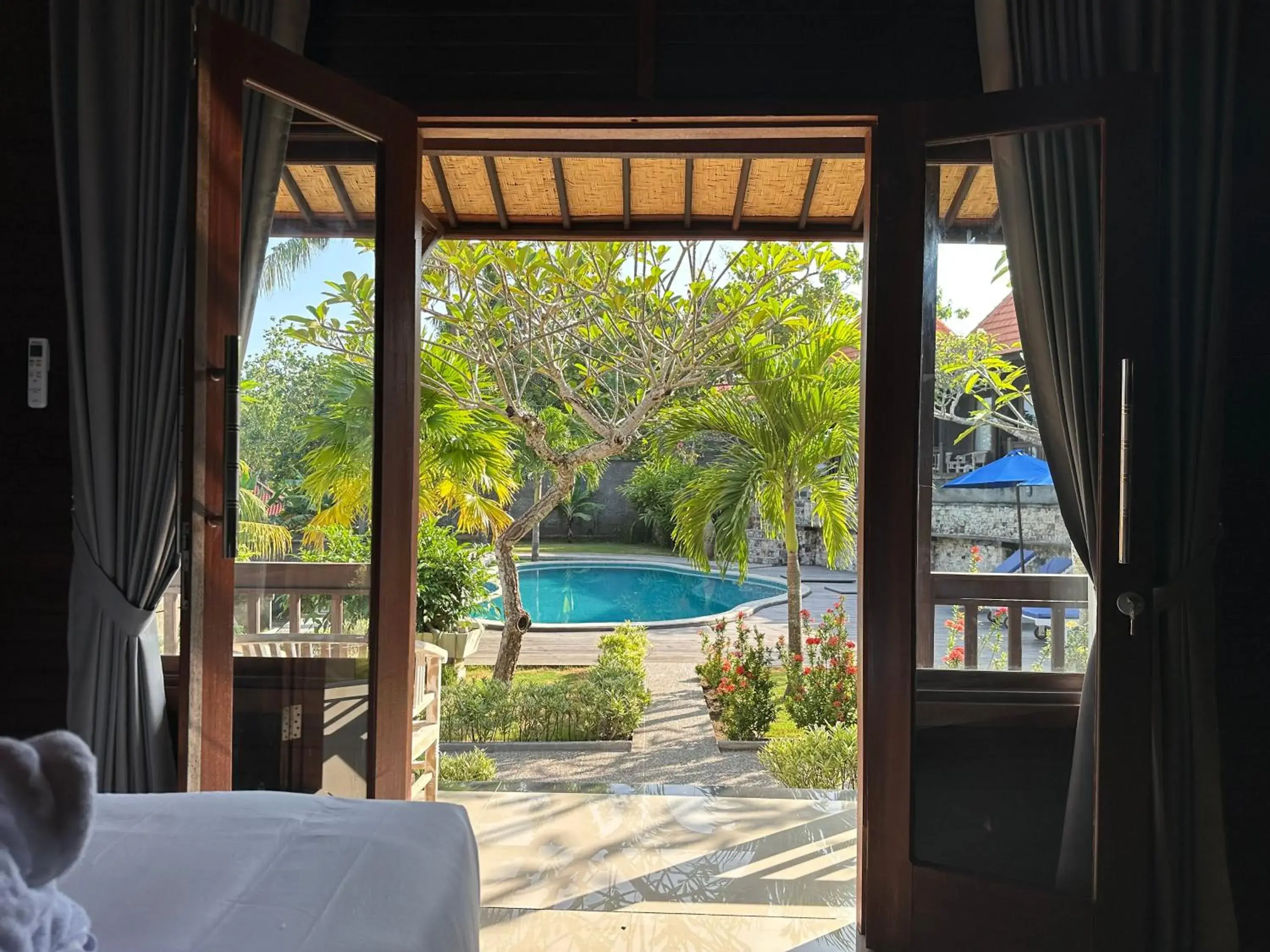 Double Room with Pool View in Villa Vilah Double Room with Pool View in Villa Vilah