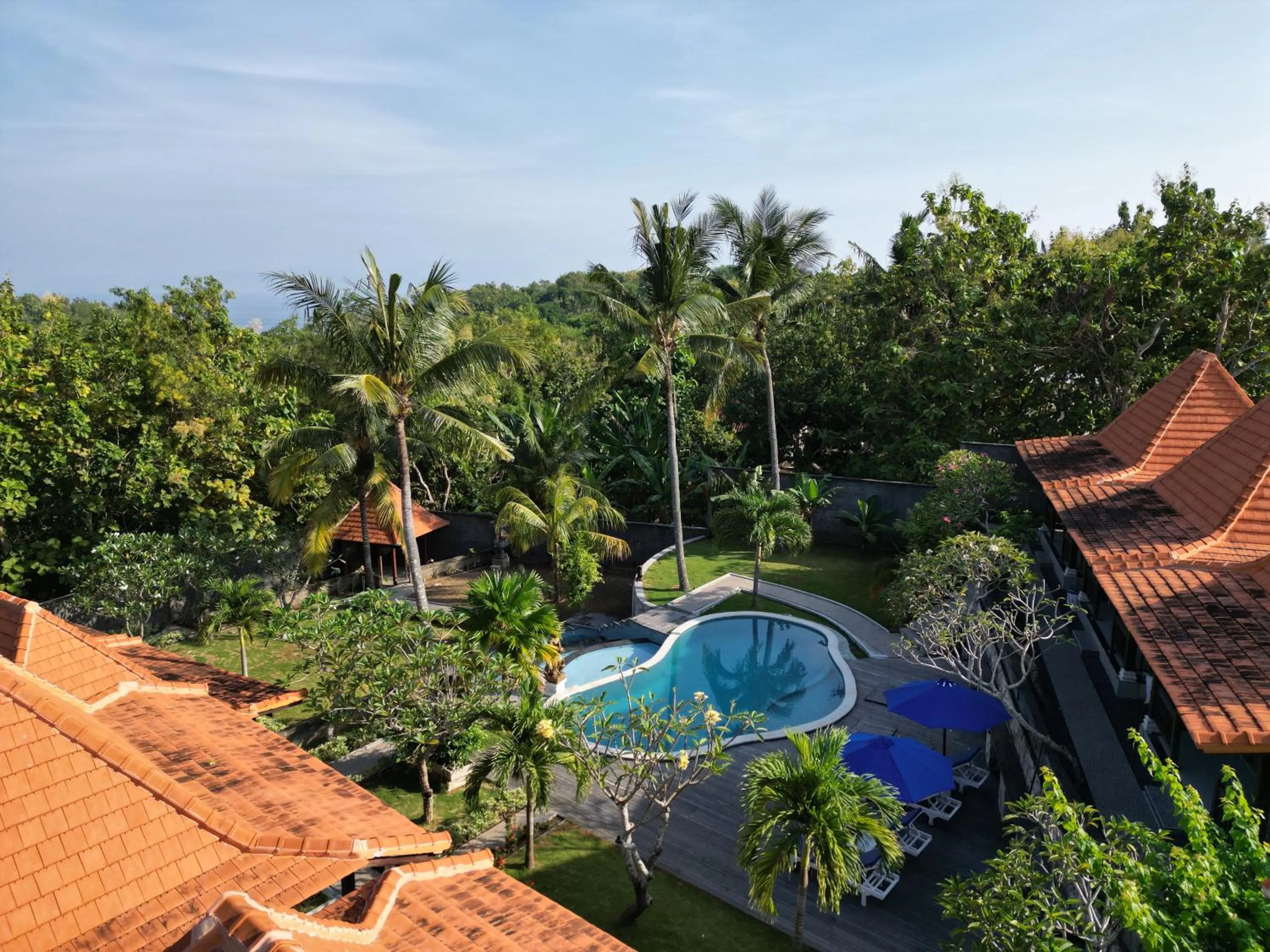 Natural landscape in Villa Vilah