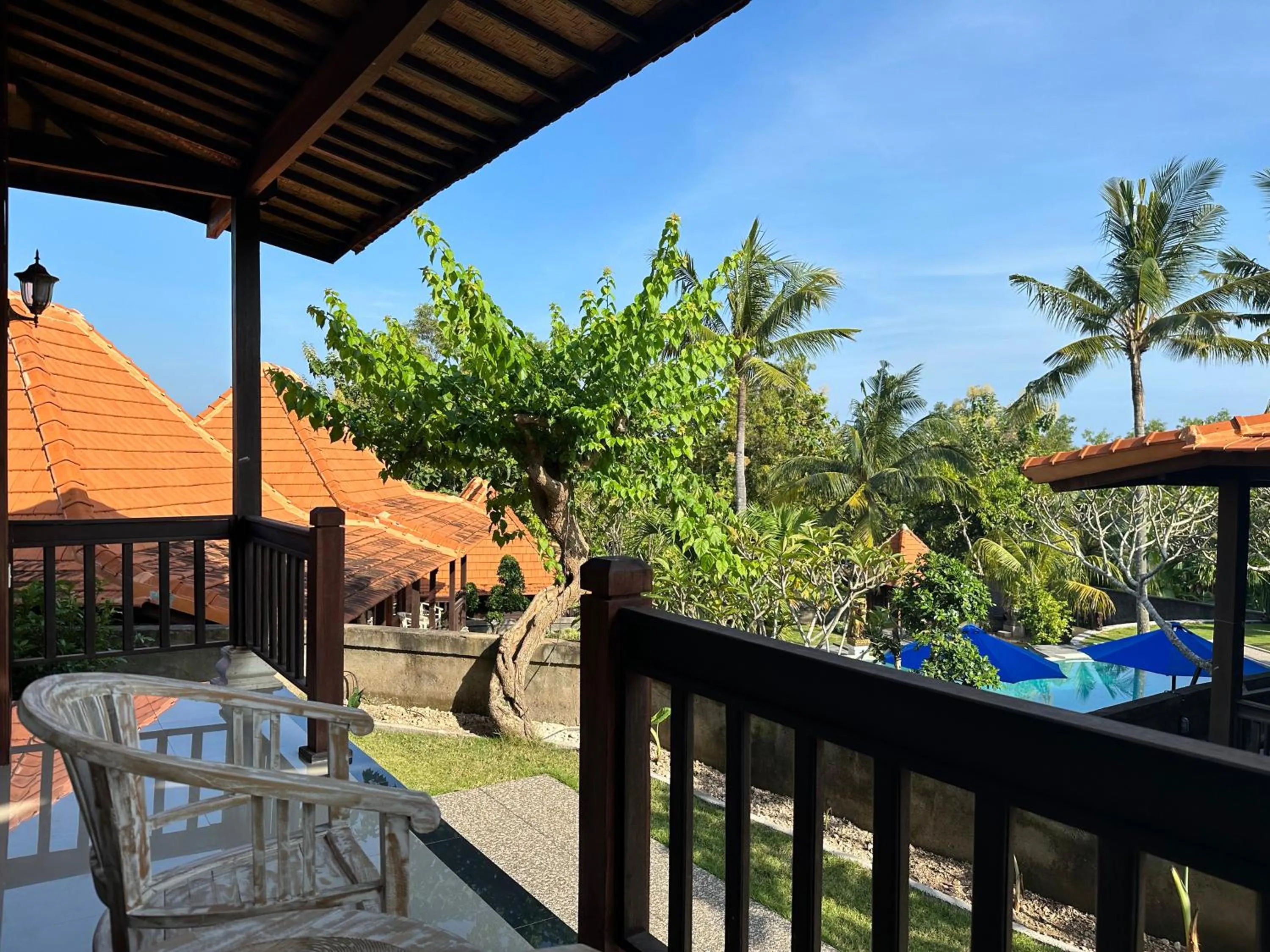 Balcony/Terrace in Villa Vilah