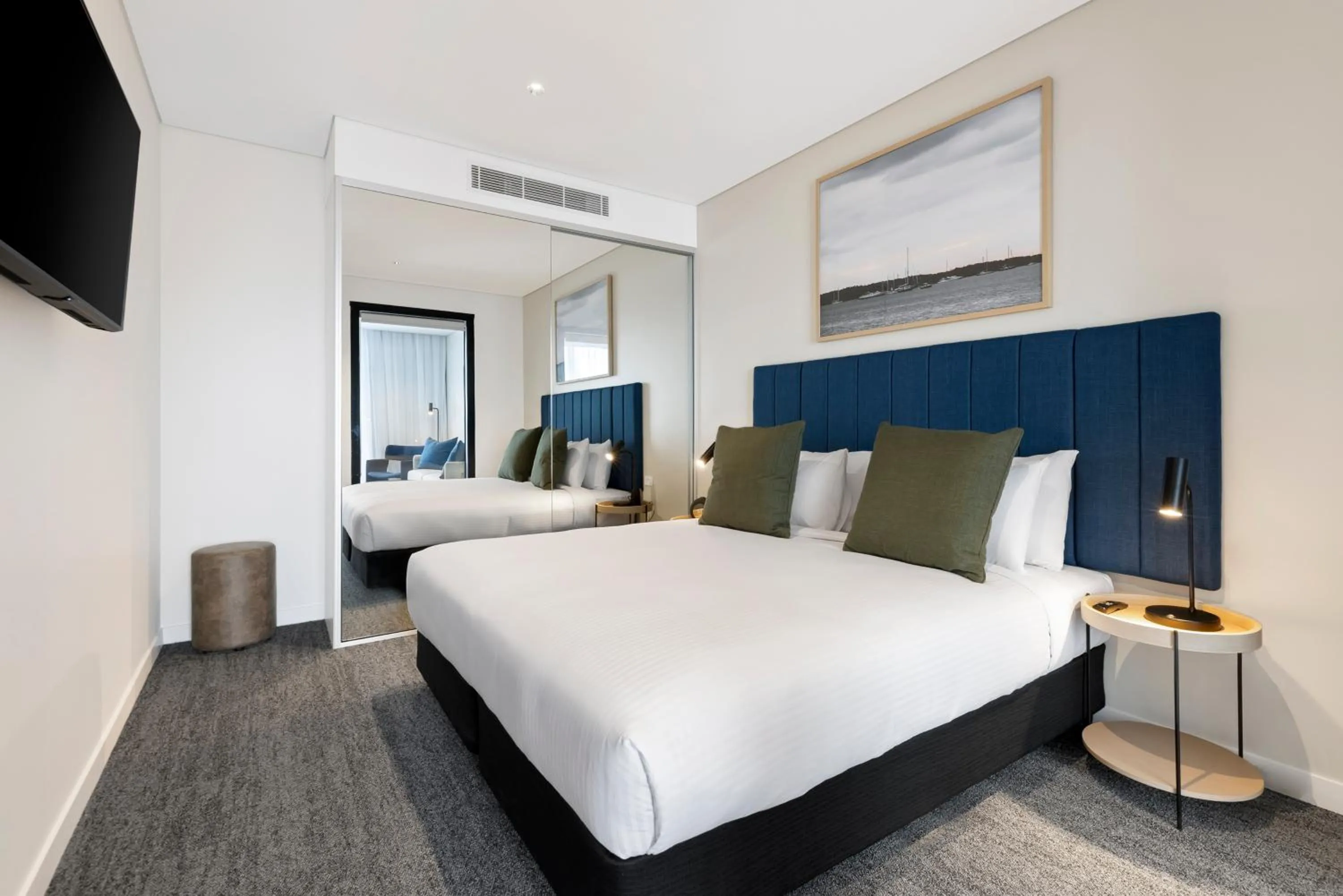 Bed in Quest Woolooware Bay