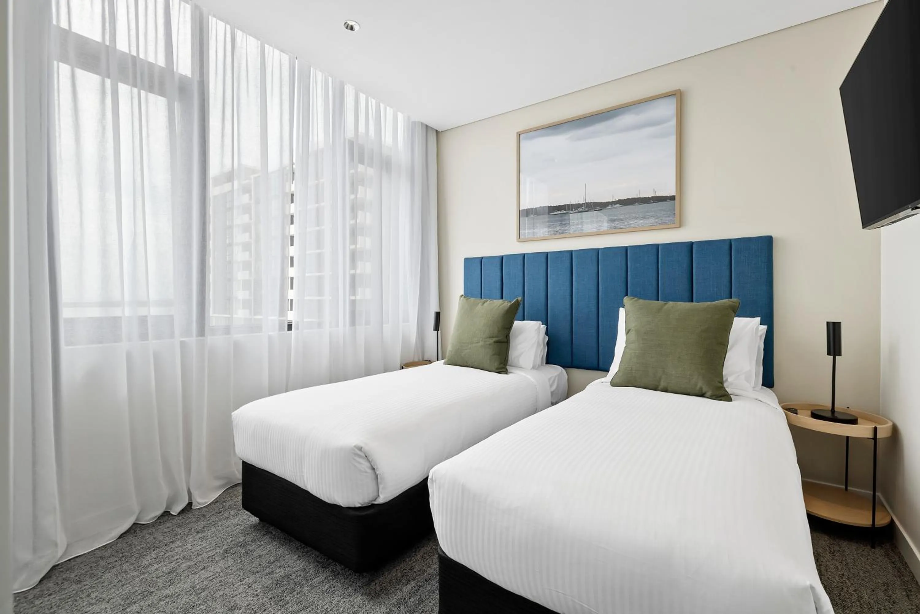 Bed in Quest Woolooware Bay