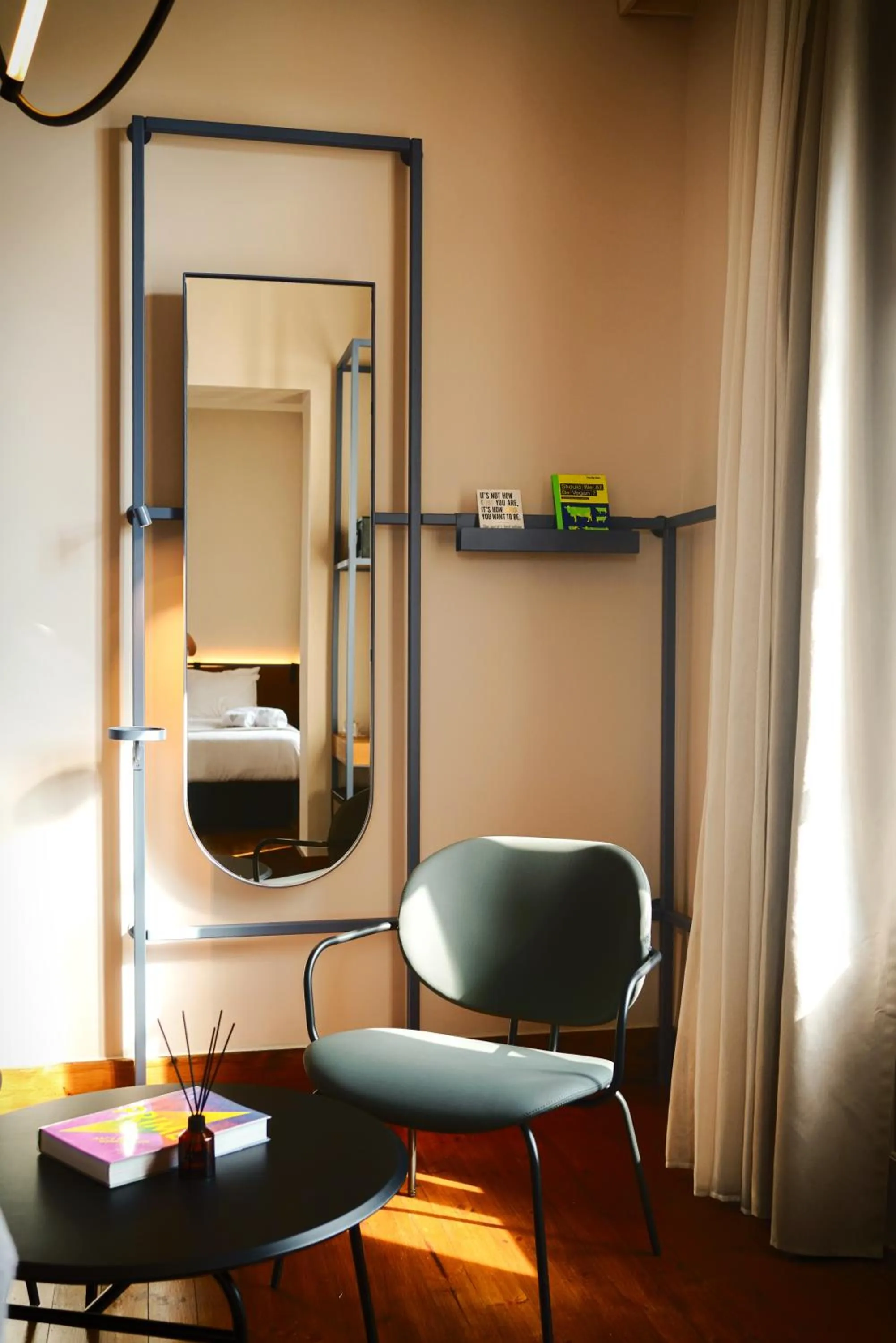 Living room in Heart Hotel