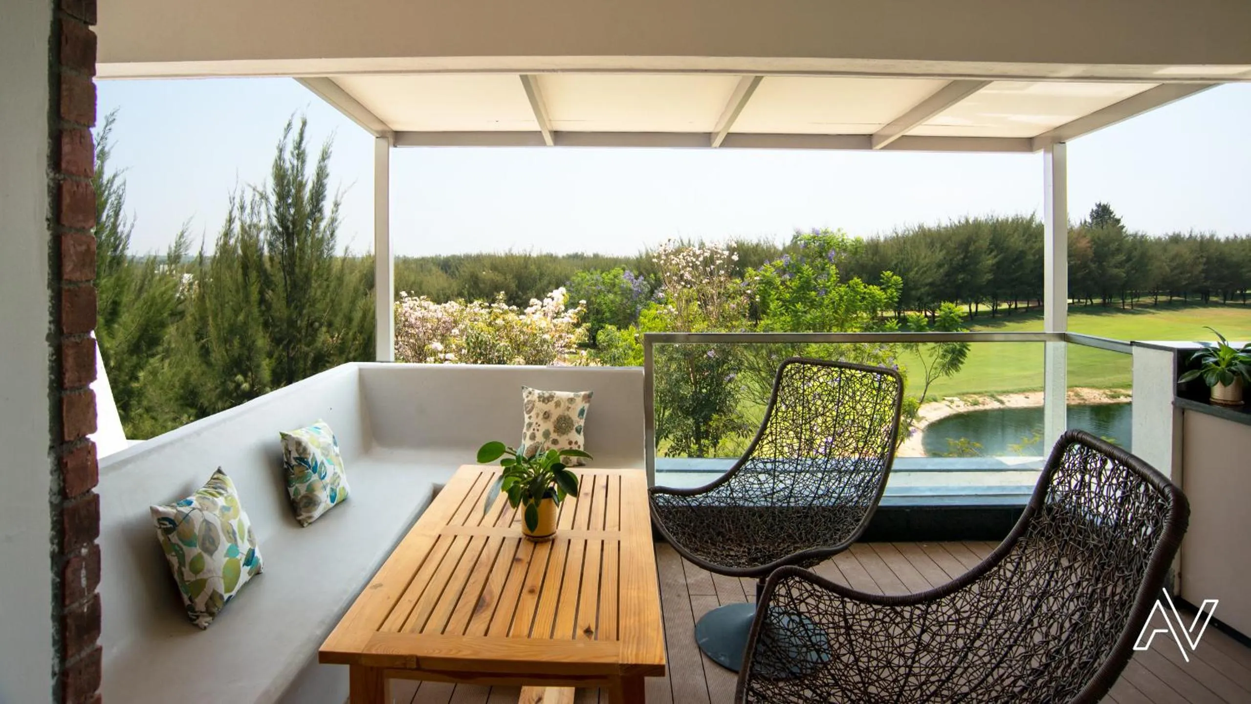 Balcony/Terrace in Clover Greens Golf Course and Resort