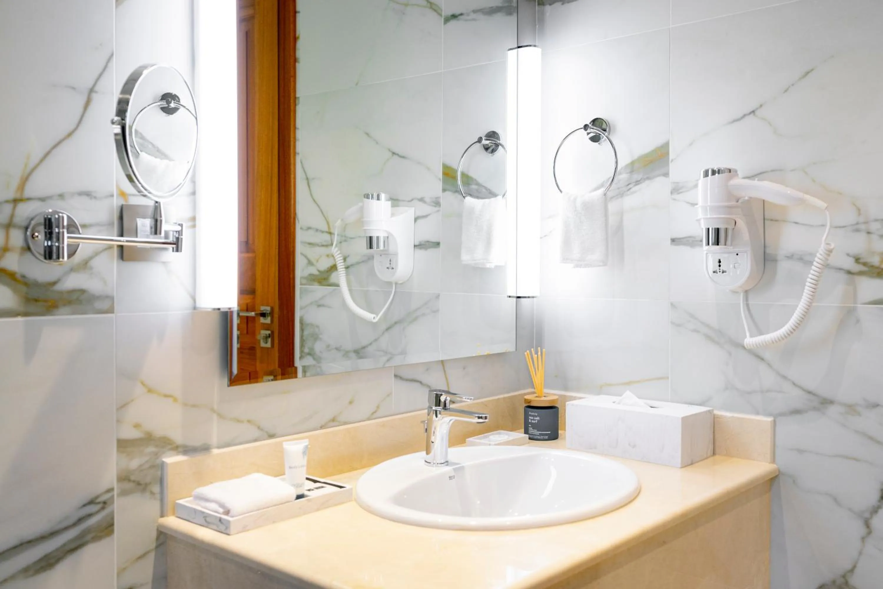 Bathroom in Damask Resort